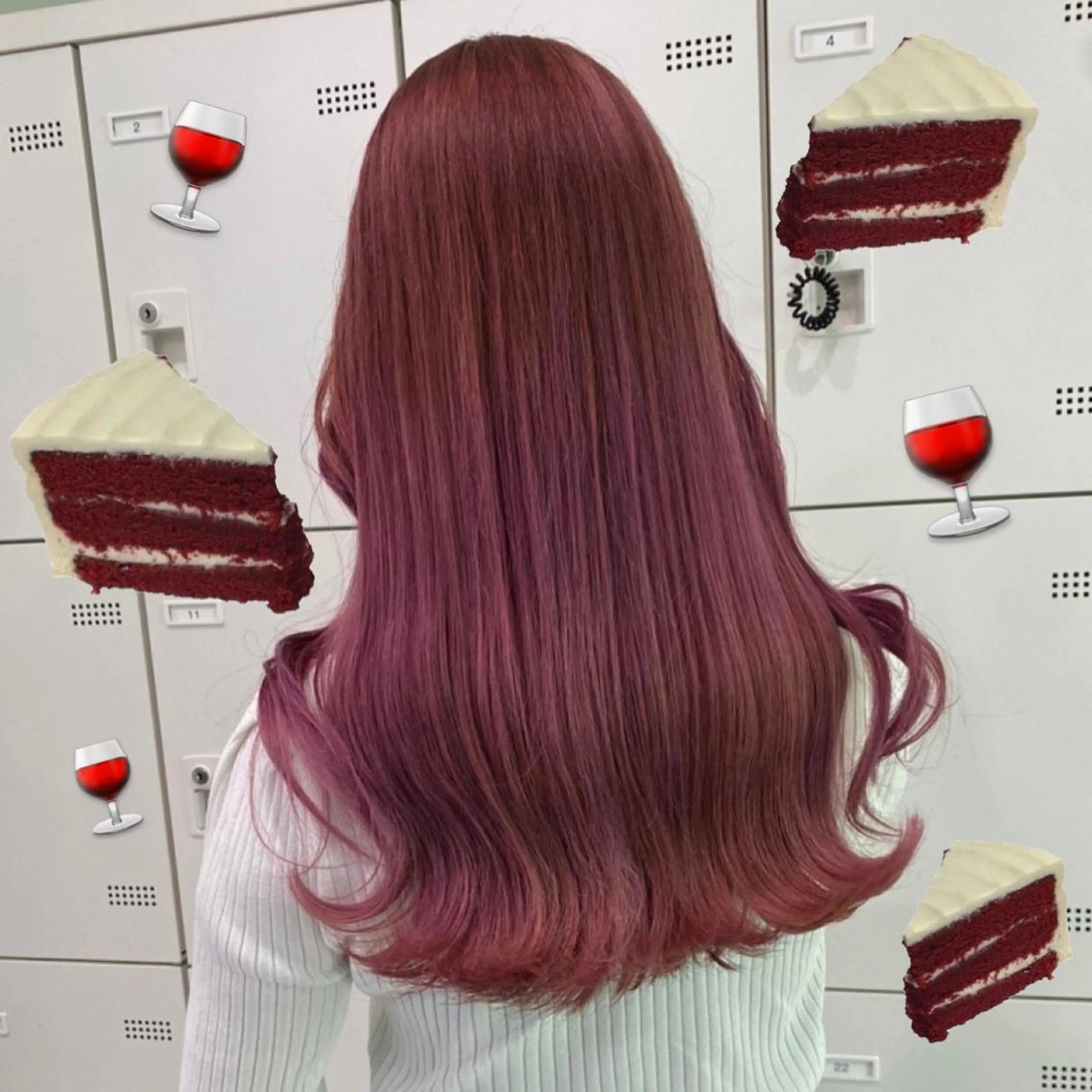 ロング まつパ/ケア ブリーチ/sEnAのヘアスタイル