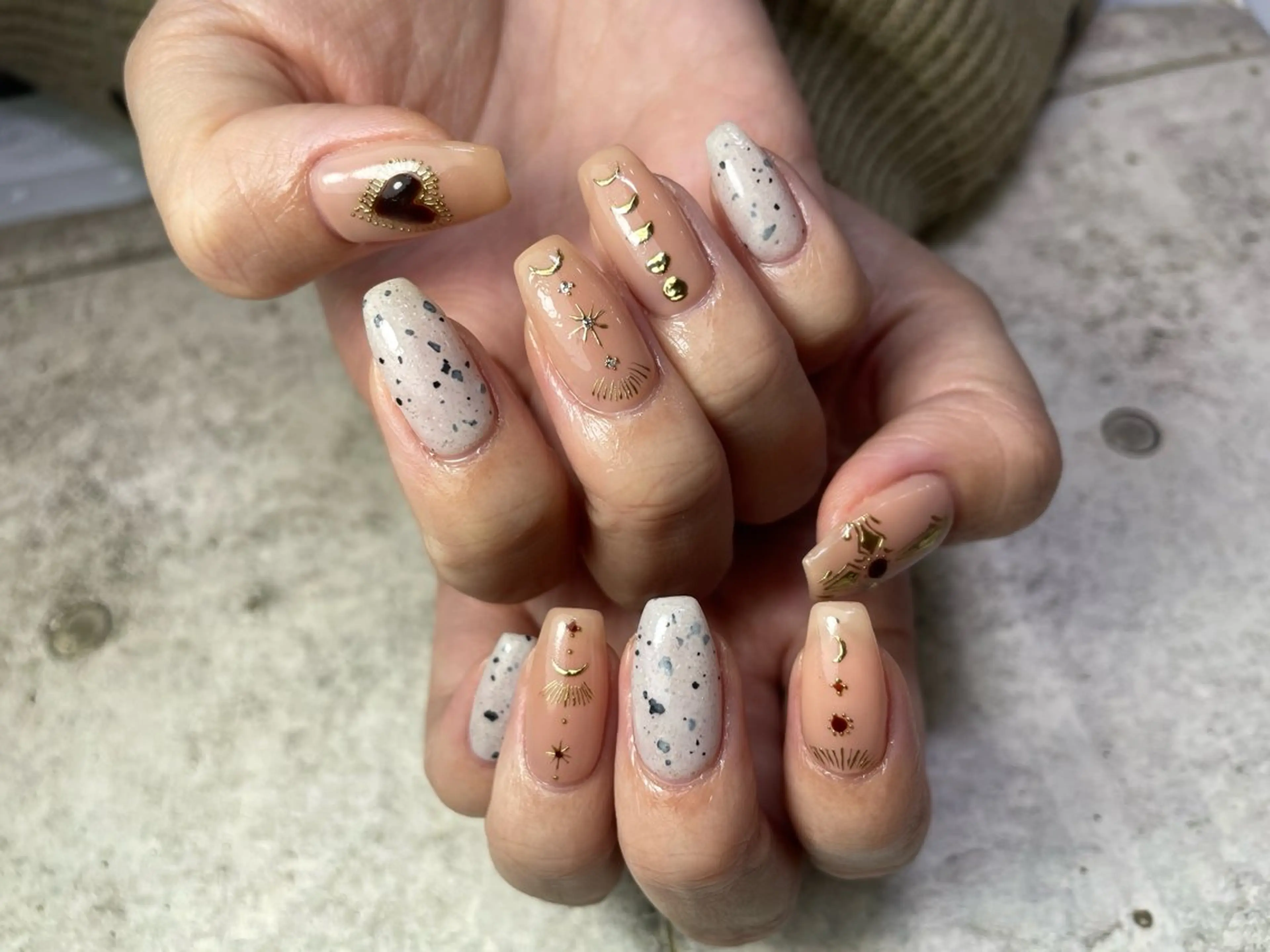 ネイル アートネイル Natsumi 𓂃𓈒𓏸𓍯のネイルデザイン