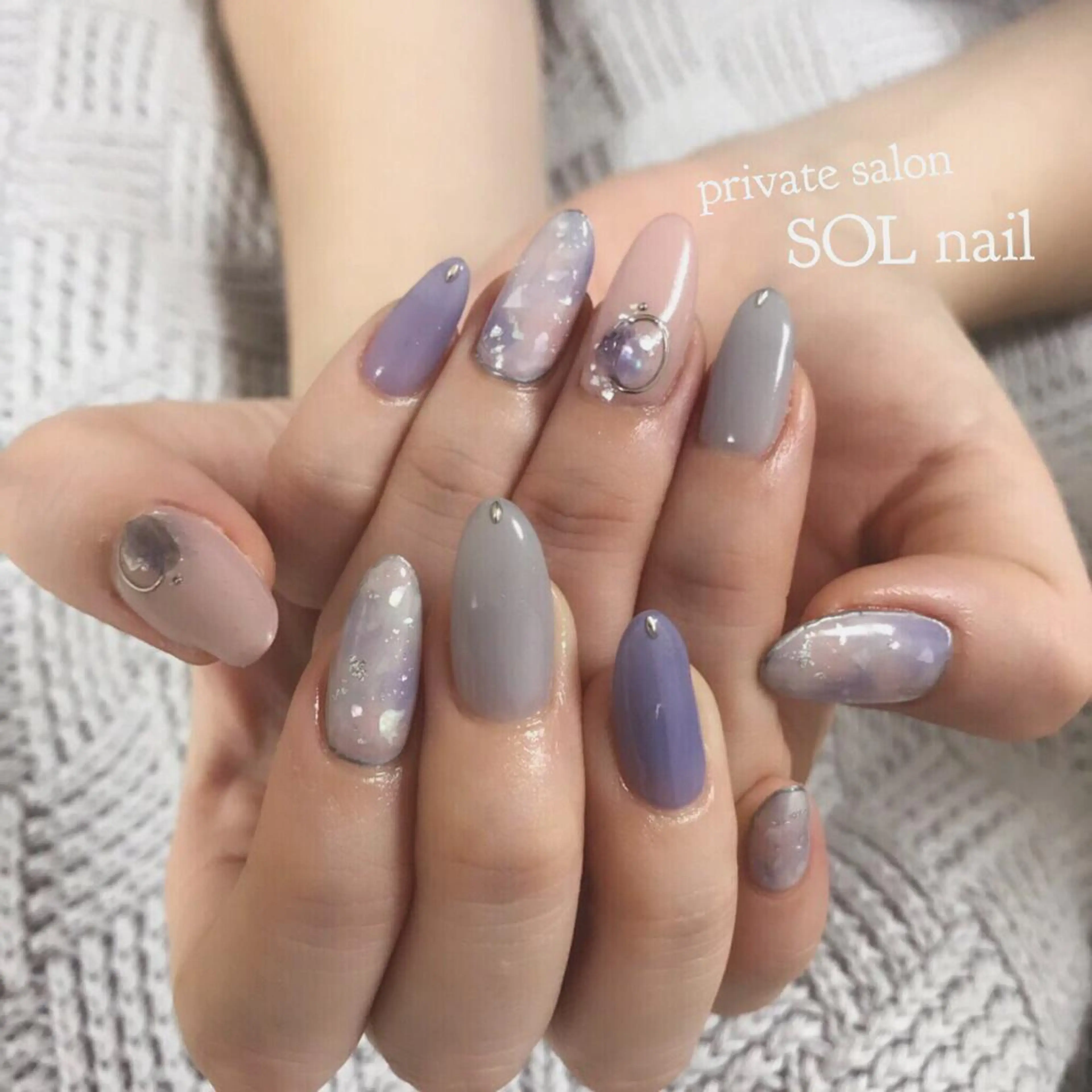 ネイル ハンドネイル SOL NAILのネイルデザイン