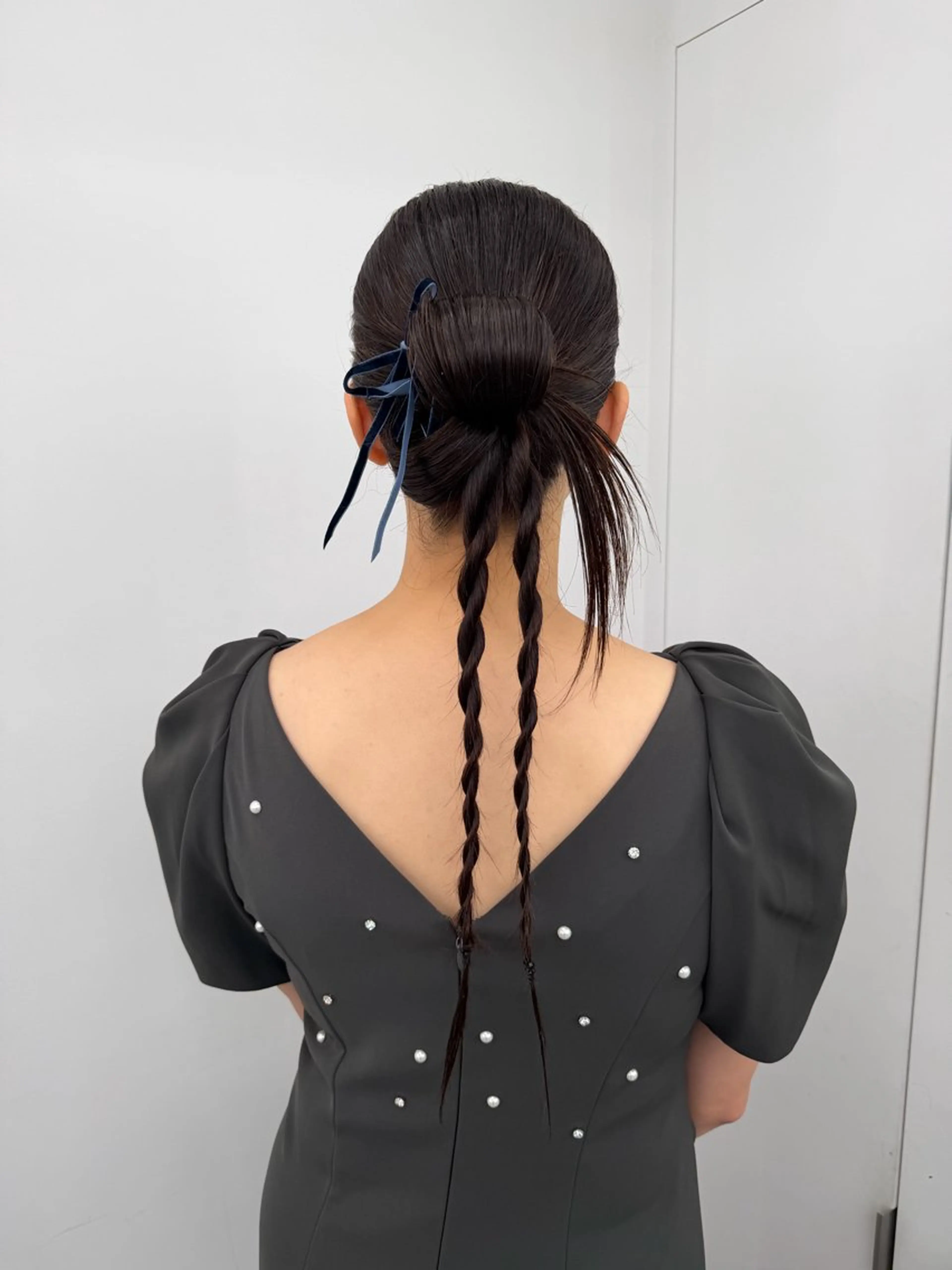 ヘアアレンジ ヘアセット 韓国ヘア/顔周り ヘアセット/加藤優里のヘアスタイル