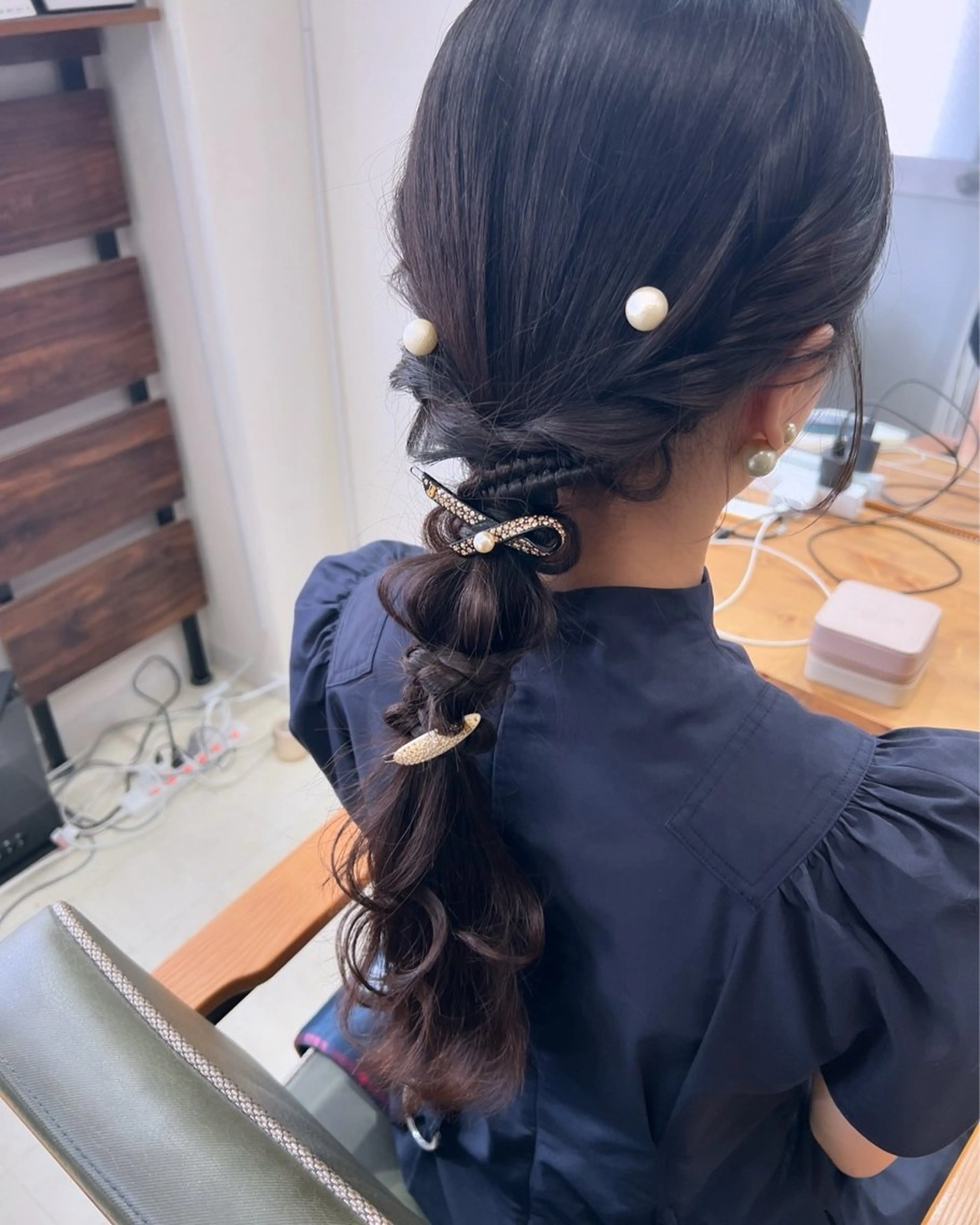 ロング ヘアアレンジ 山室 敬義のヘアスタイル