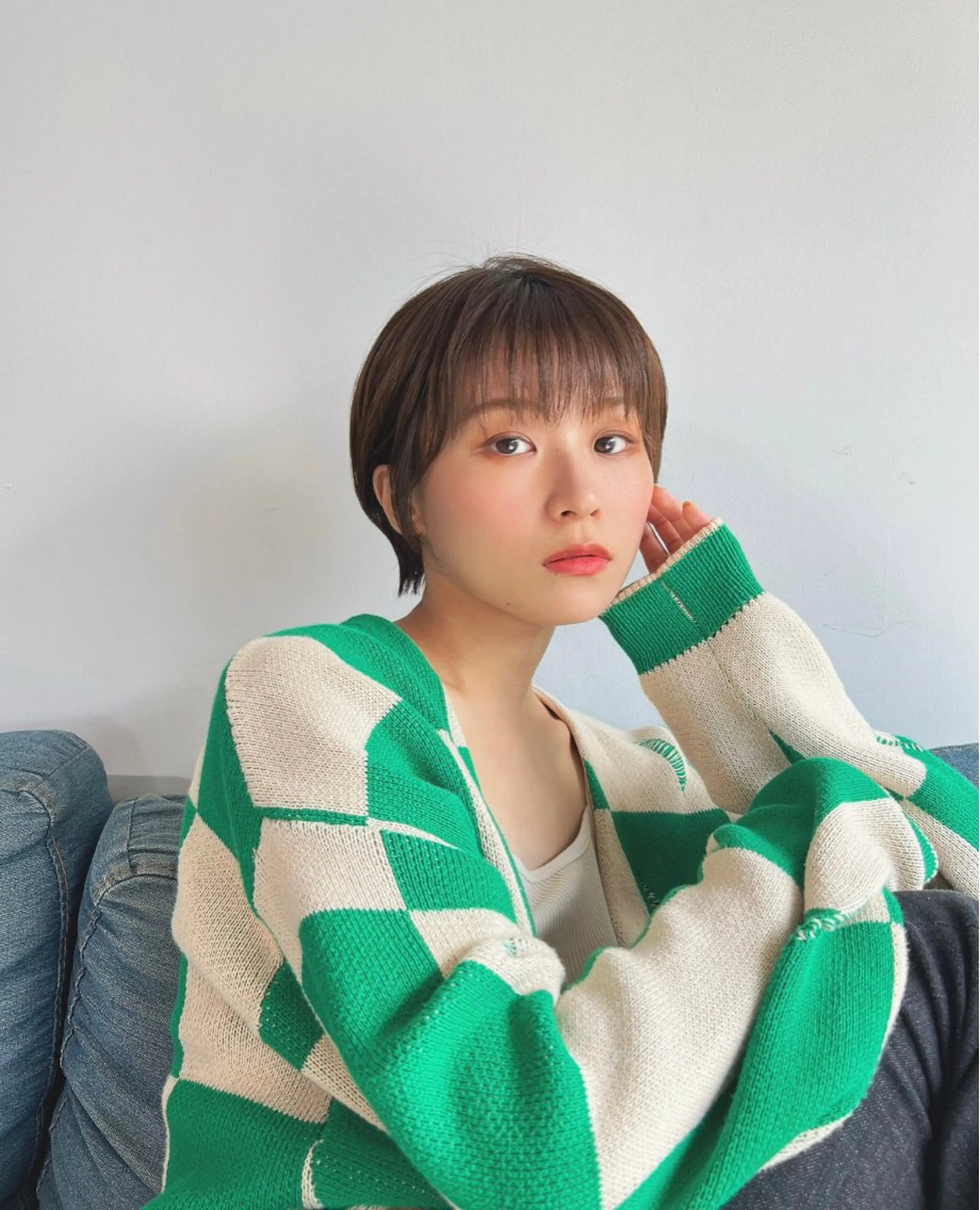 ショート ケアカラー ハイライト 髪質改善 トリートメント カット ヘアカラー トリートメント ☀️Luana☀️ 公式/大通のヘアスタイル