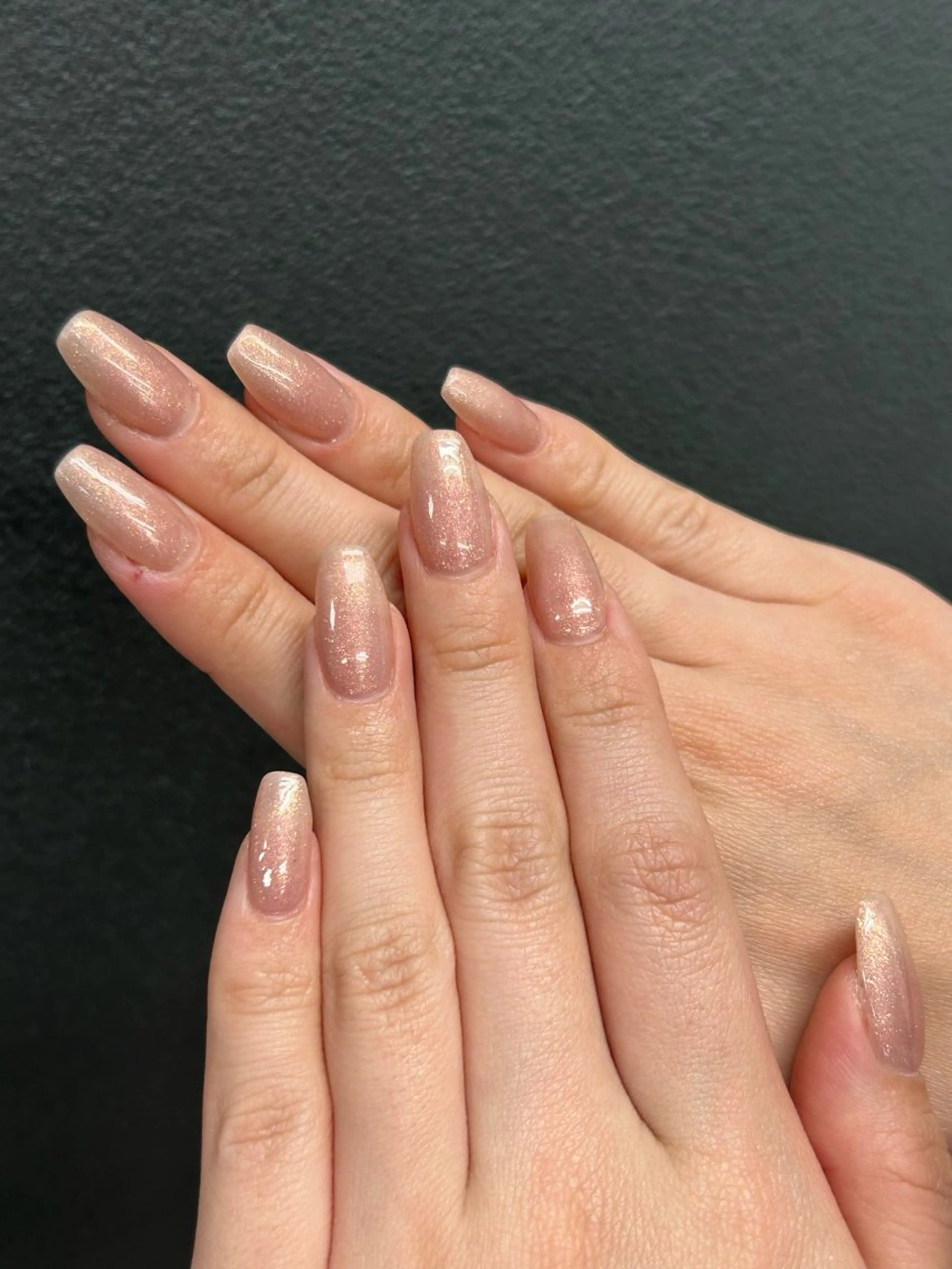 ネイル 韓国ネイル 持ち込み ニュアンスネイル ネイルチップ 冬ネイル RINN ANA.CHUOのネイルデザイン