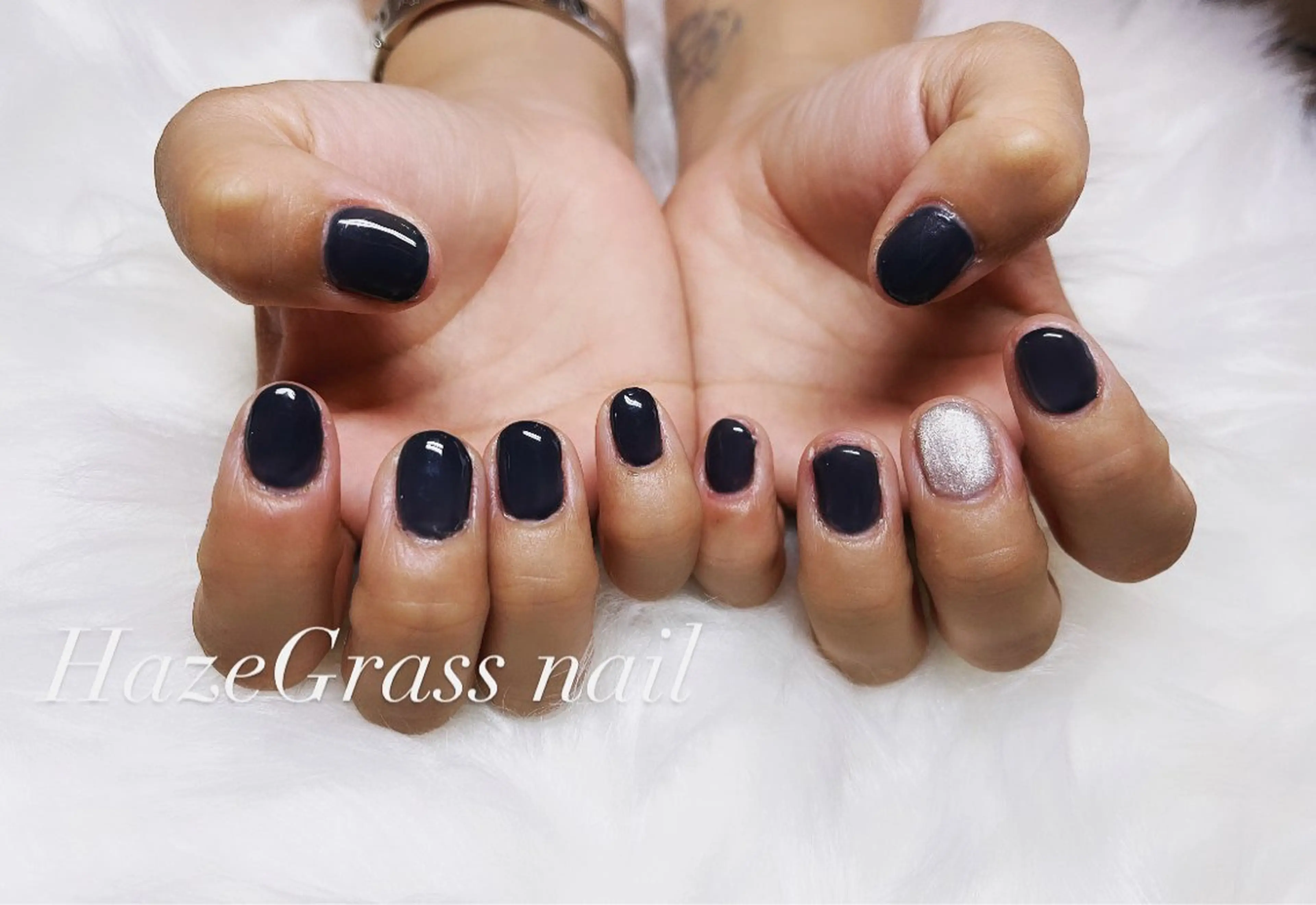 ショート HazeGrass NAILのネイルデザイン