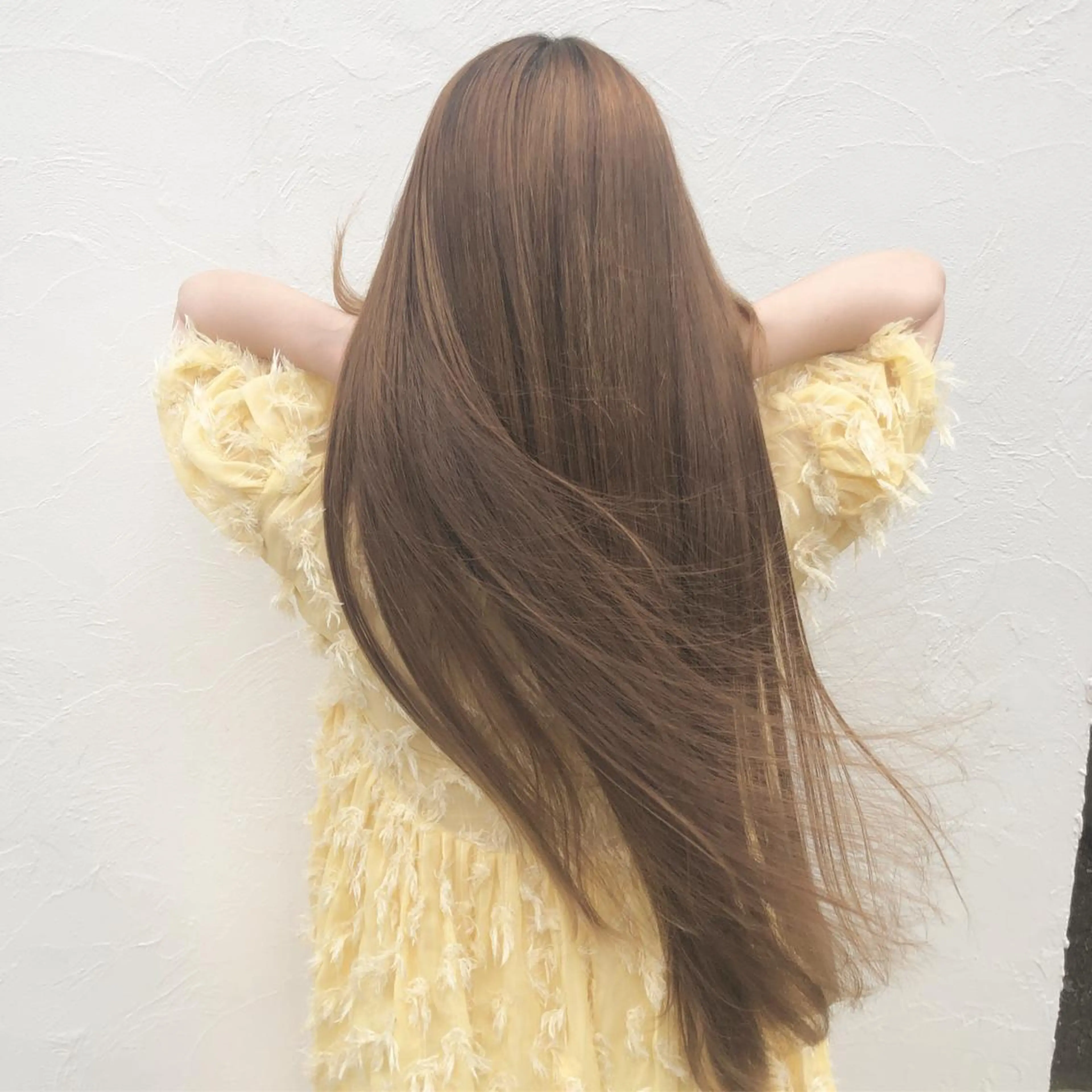 ロング カラー パーマ ヘアアレンジ 髪質改善 縮毛矯正 トリートメント ストレートパーマ カット 縮毛矯正 トリートメント ヘッドスパ 【ツヤ髪美容師】 ツダケイスケのヘアスタイル