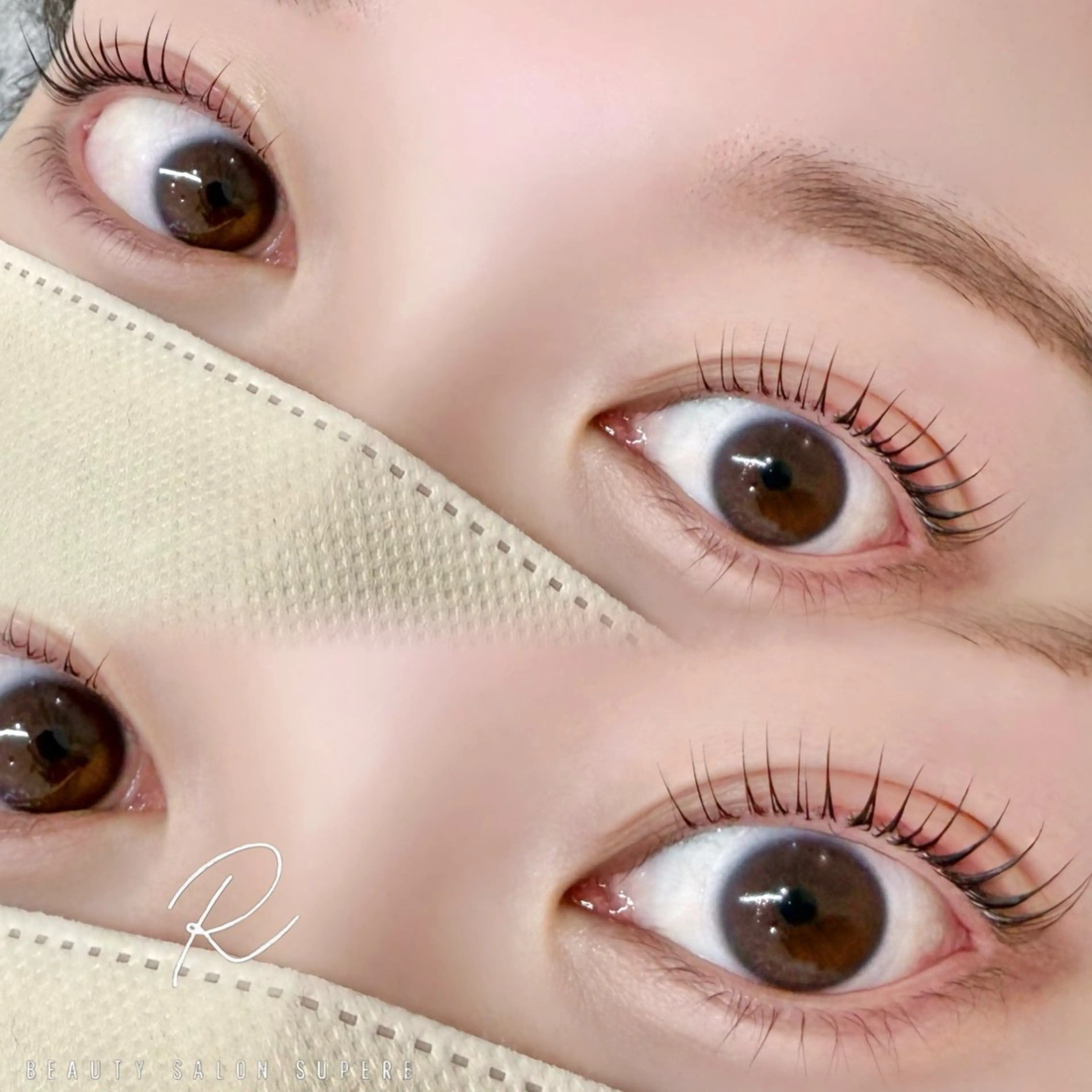 マツエク・マツパ WHITE EYE YUINAのマツエク・マツパデザイン