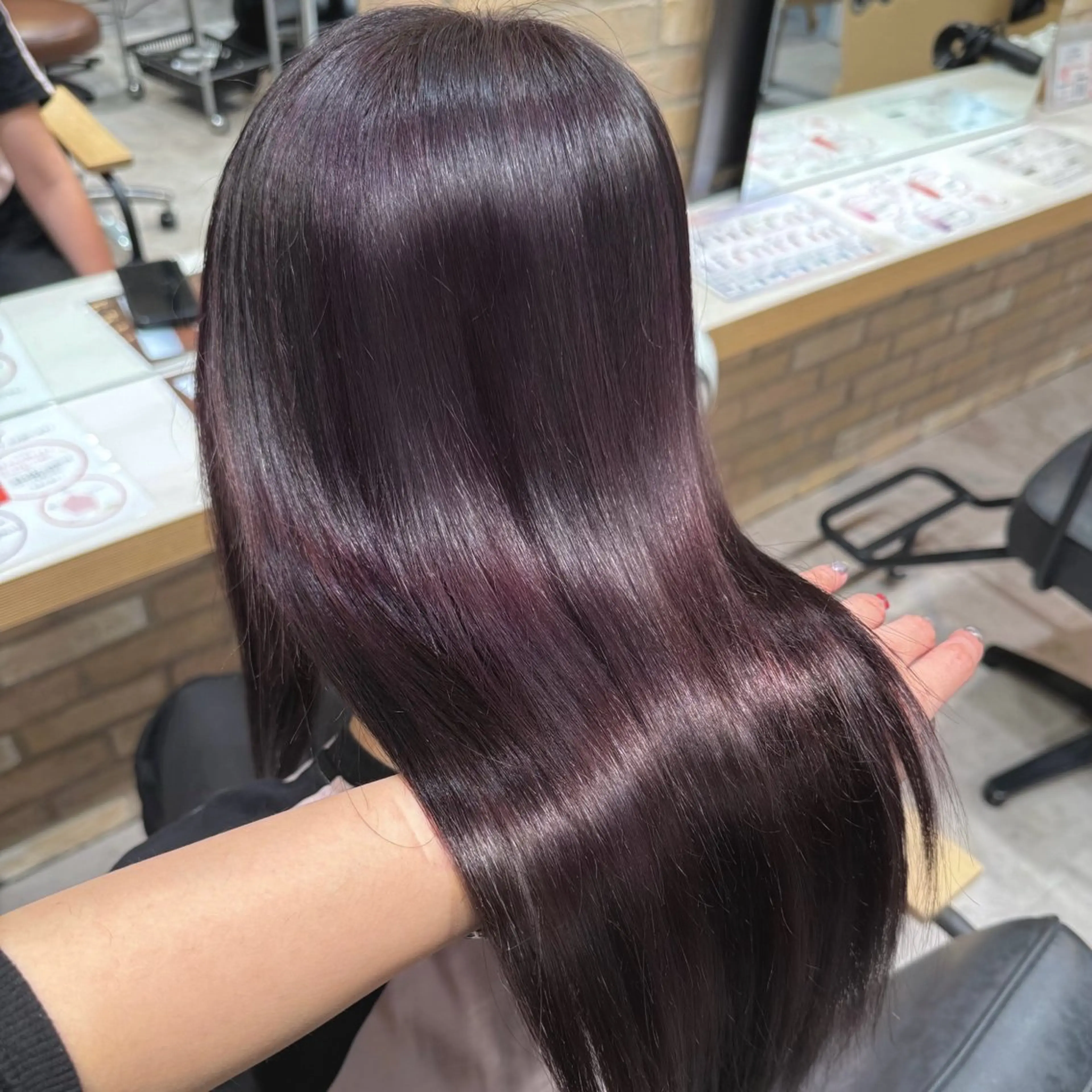 ロング カラー ヘアカラー 🩶レイナ🩶 color/nailのヘアスタイル