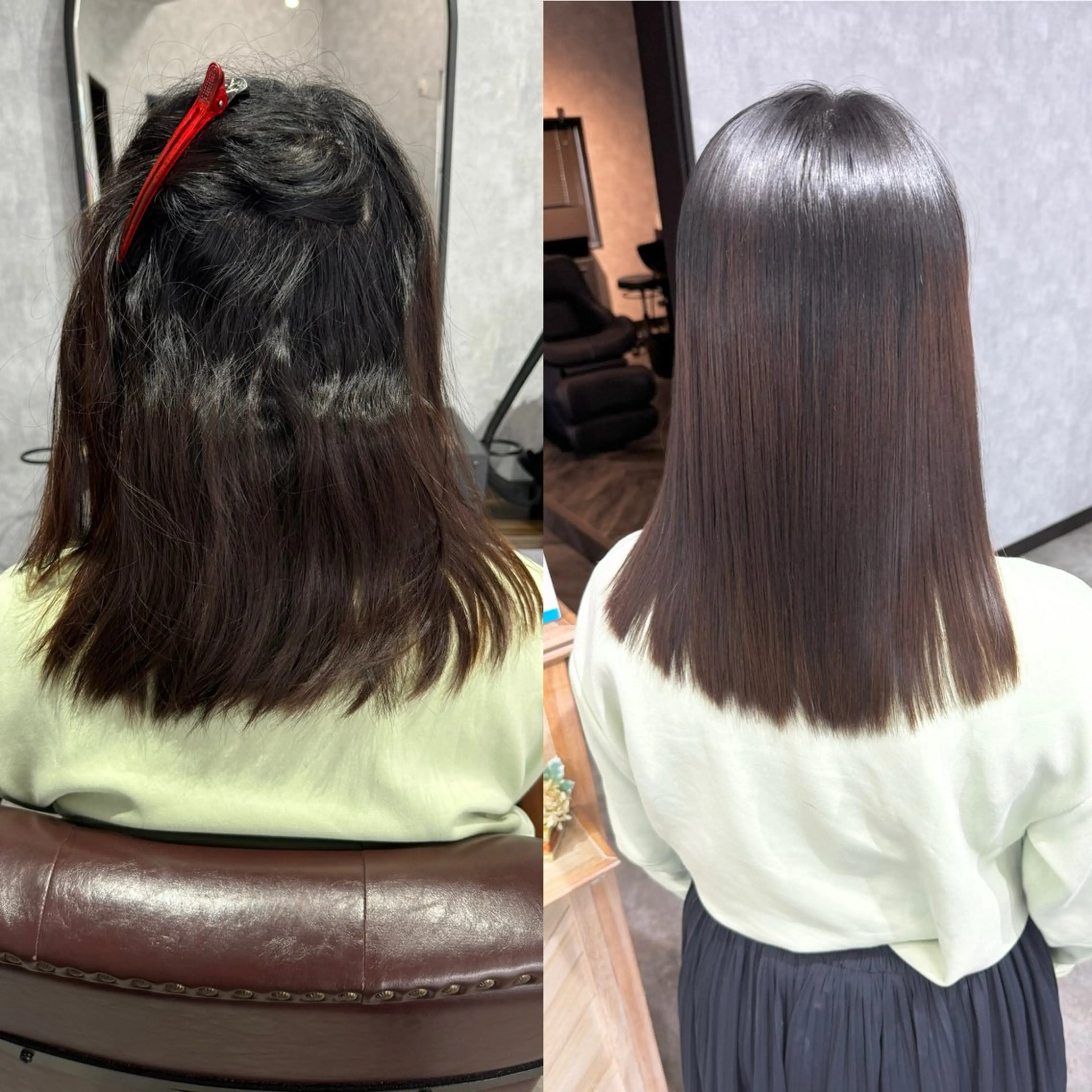 セミロング 髪質改善 堀越一弘 髪質改善ヘアケア特化のヘアスタイル