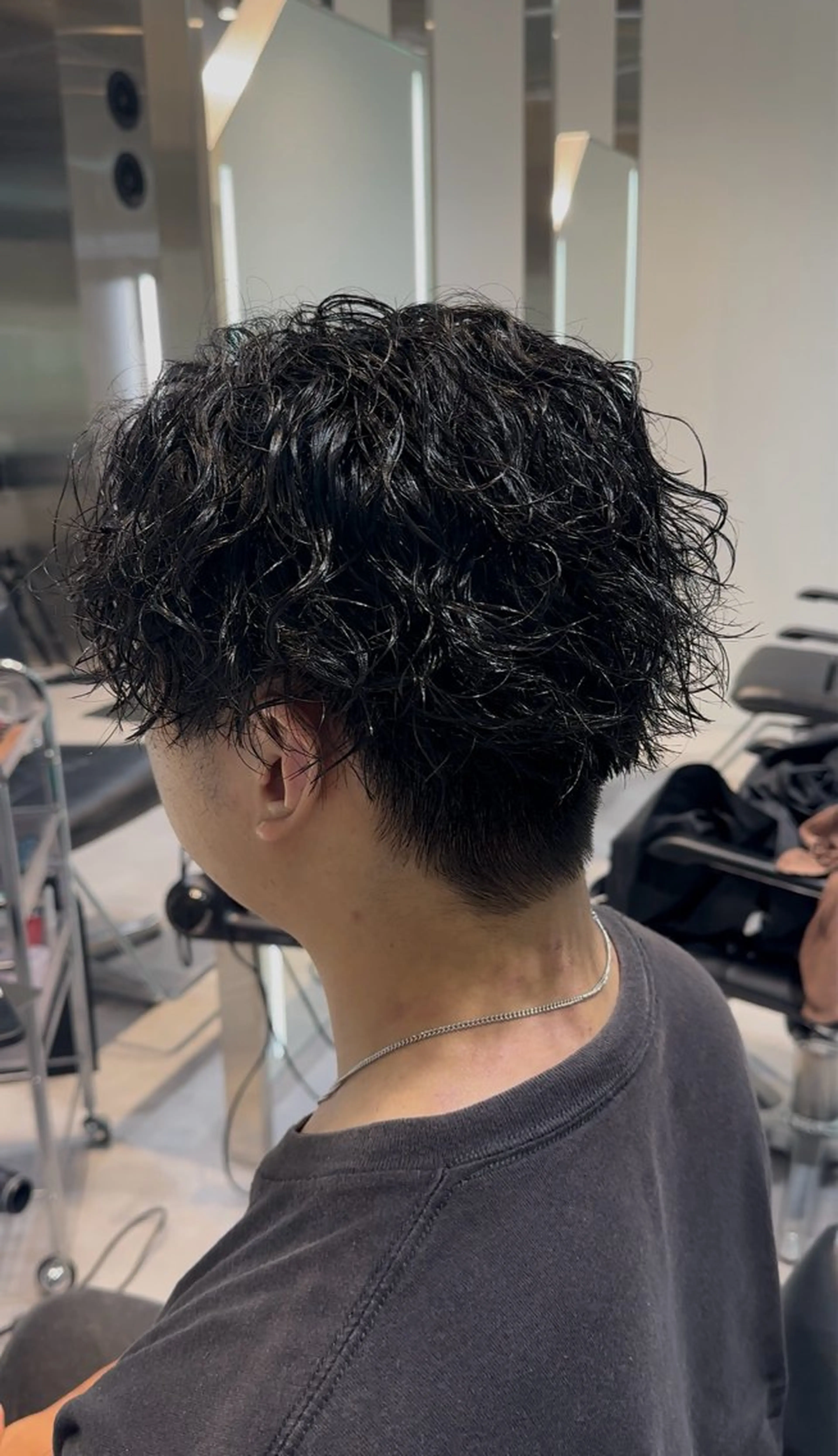 ショート パーマ メンズ 似合わせパーマ🔥 河浪  大智のヘアスタイル