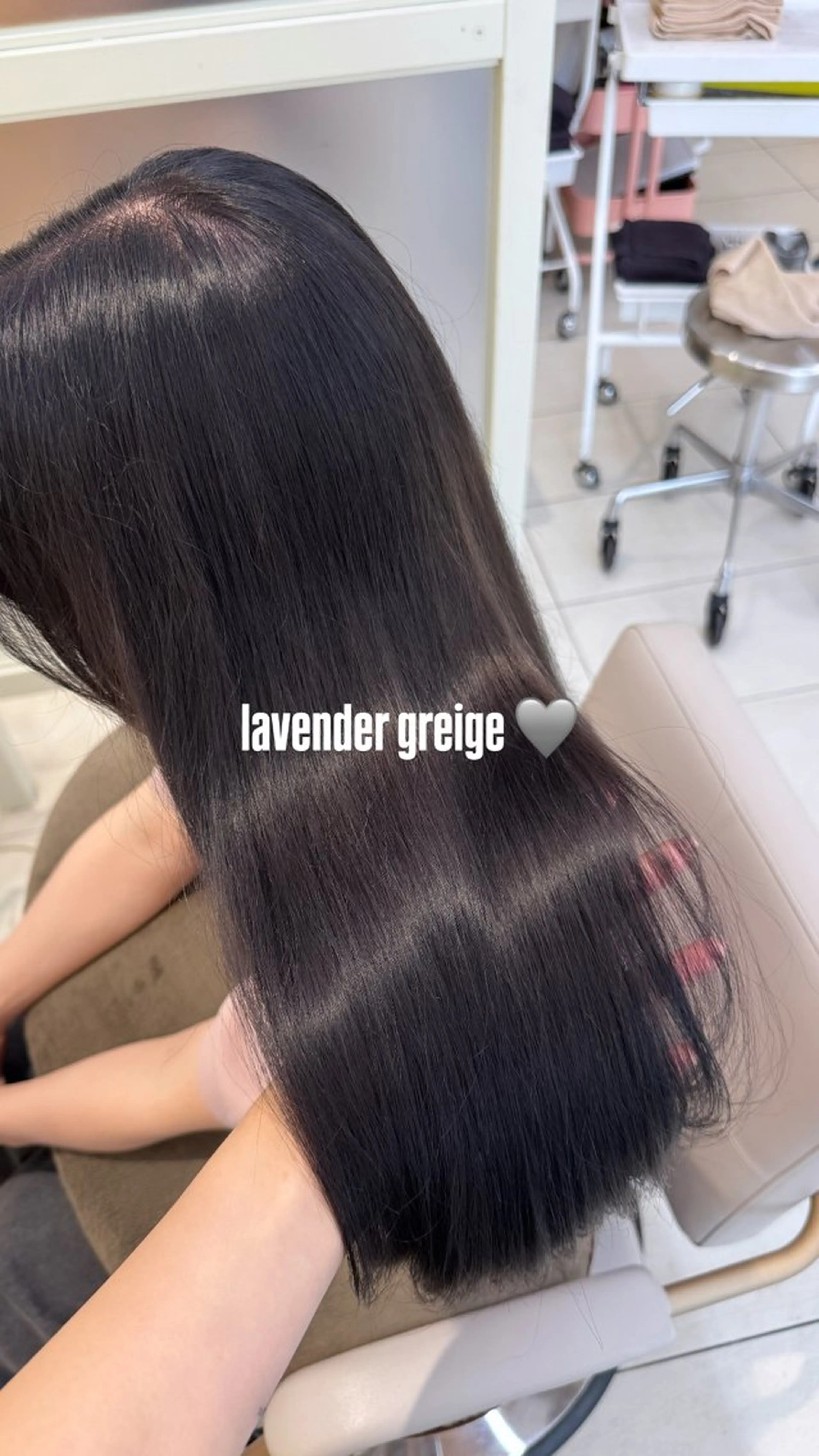 ミディアム ヘアカラー トリートメント ‎🤍透明感×ツヤ髪 / Saki‎🤍のヘアスタイル