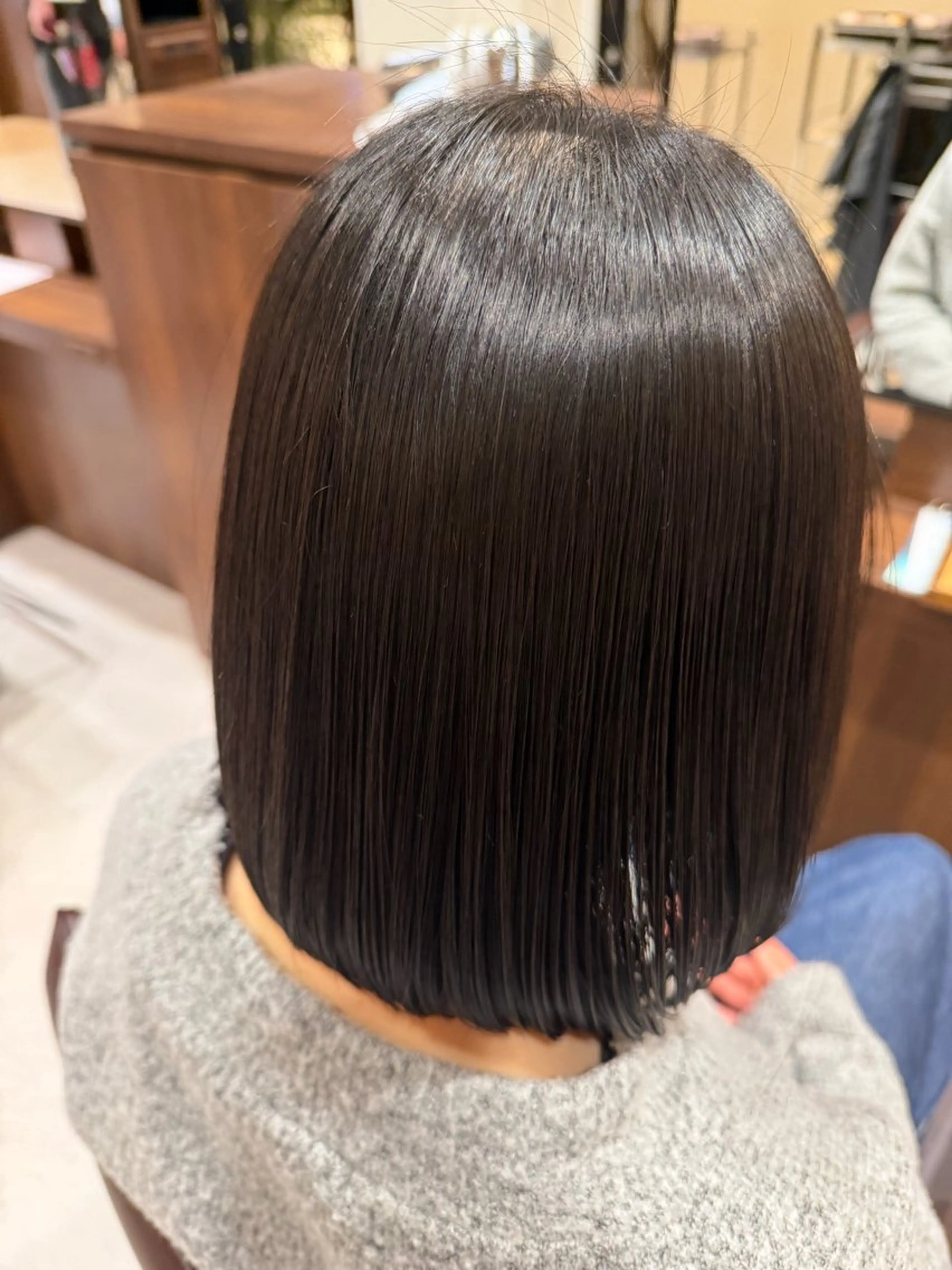 ミディアム 縮毛矯正 🌊艶•似合わせ 🌊YUUKIのヘアスタイル