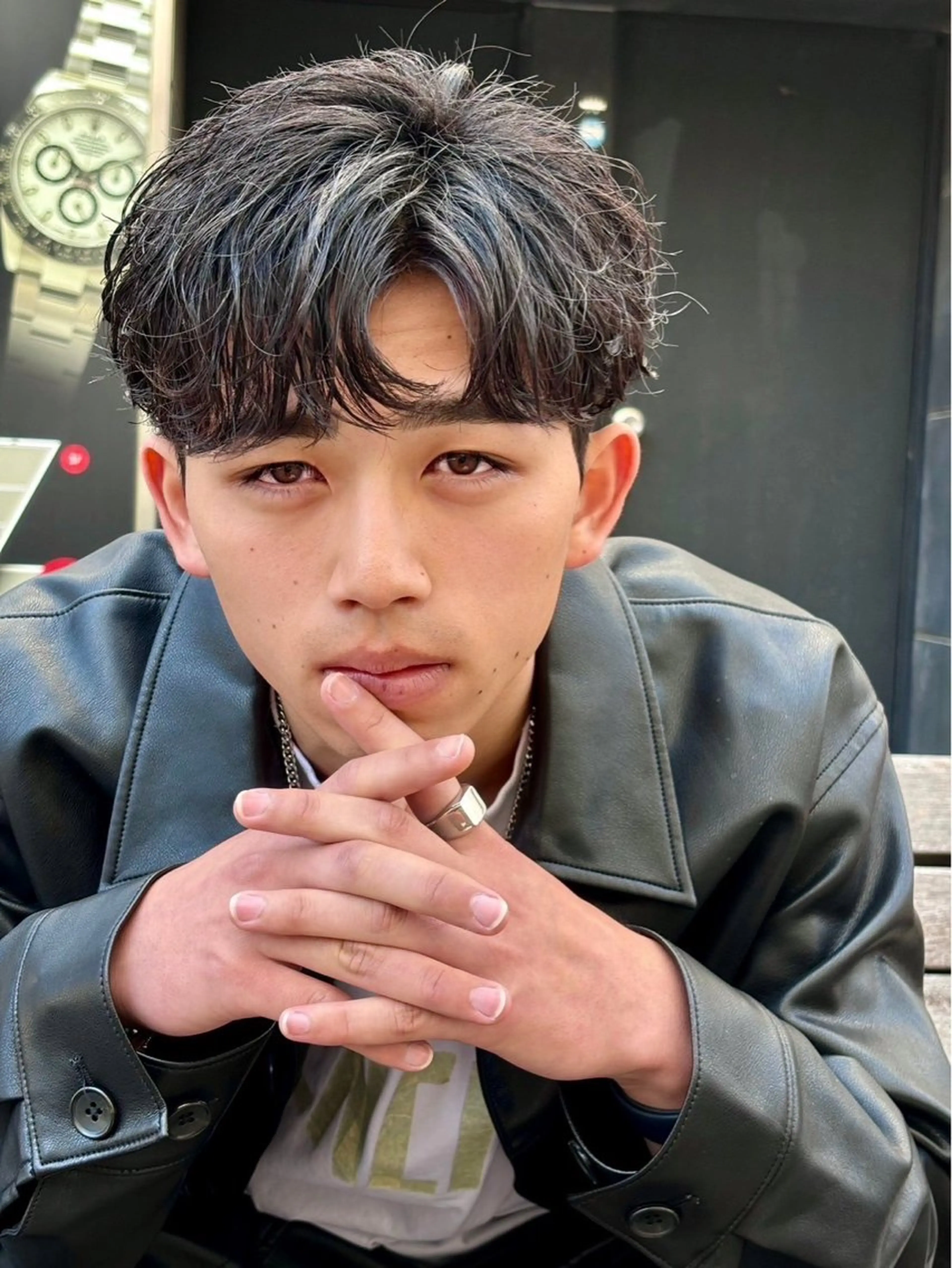 パーマ メンズ メンズパーマ ニュアンスパーマ カット パーマ トリートメント GO TODAY 原宿本店所属・髪質改善/縮毛矯正 /DAIKIのヘアスタイル