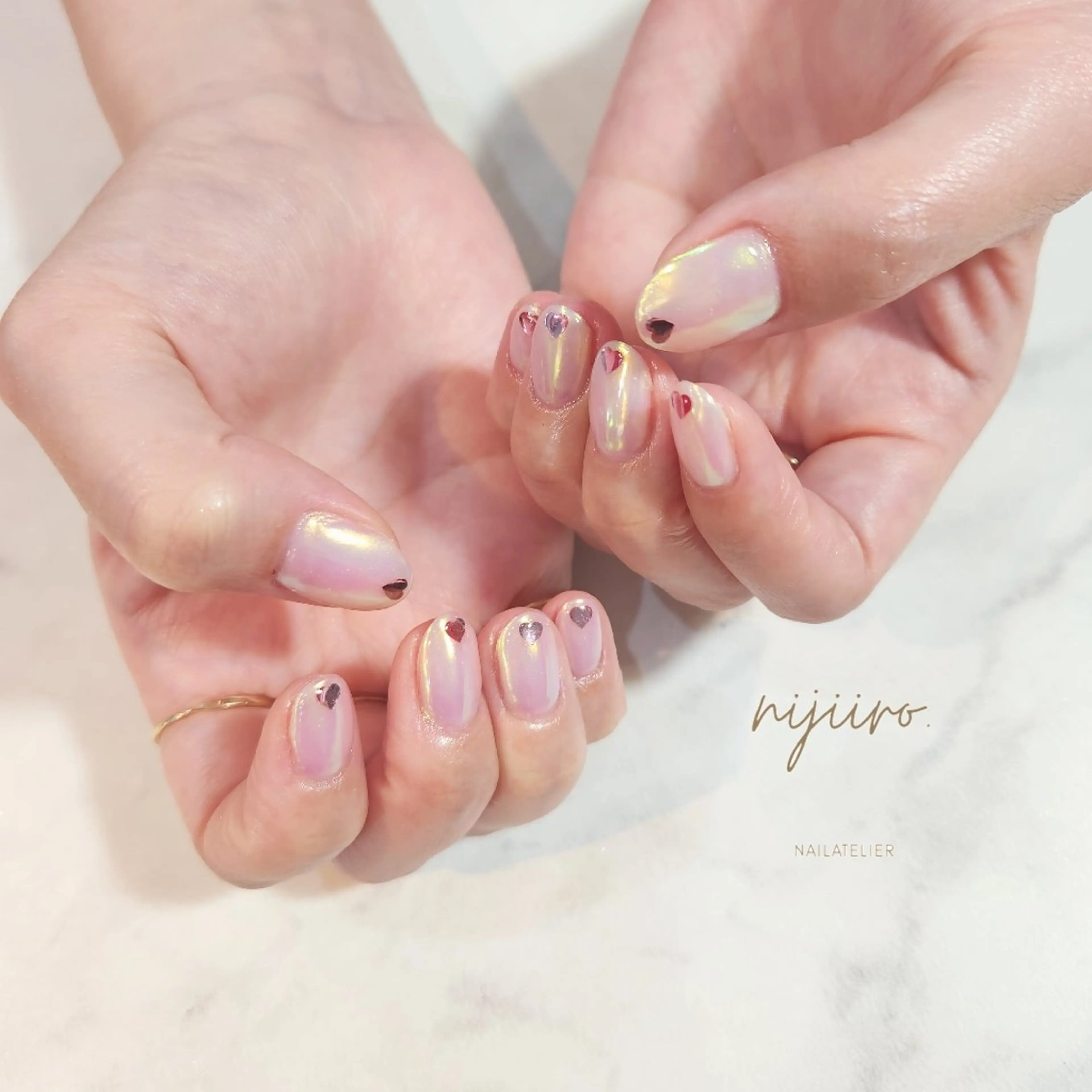 ネイル ハンドネイル nijiiro🌈 サトウのネイルデザイン