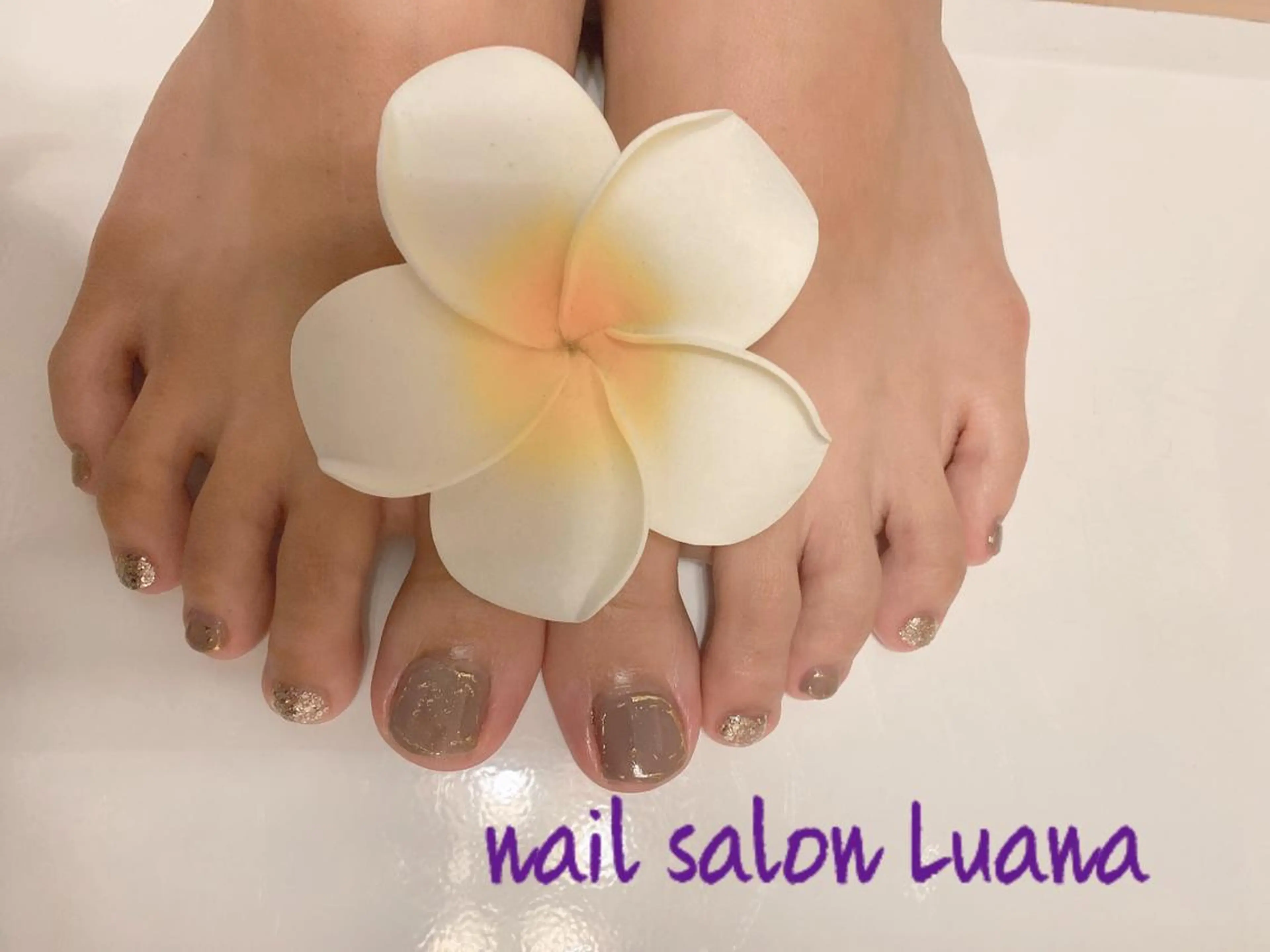ネイル フットネイル フットネイル nail salon Luanaのネイルデザイン