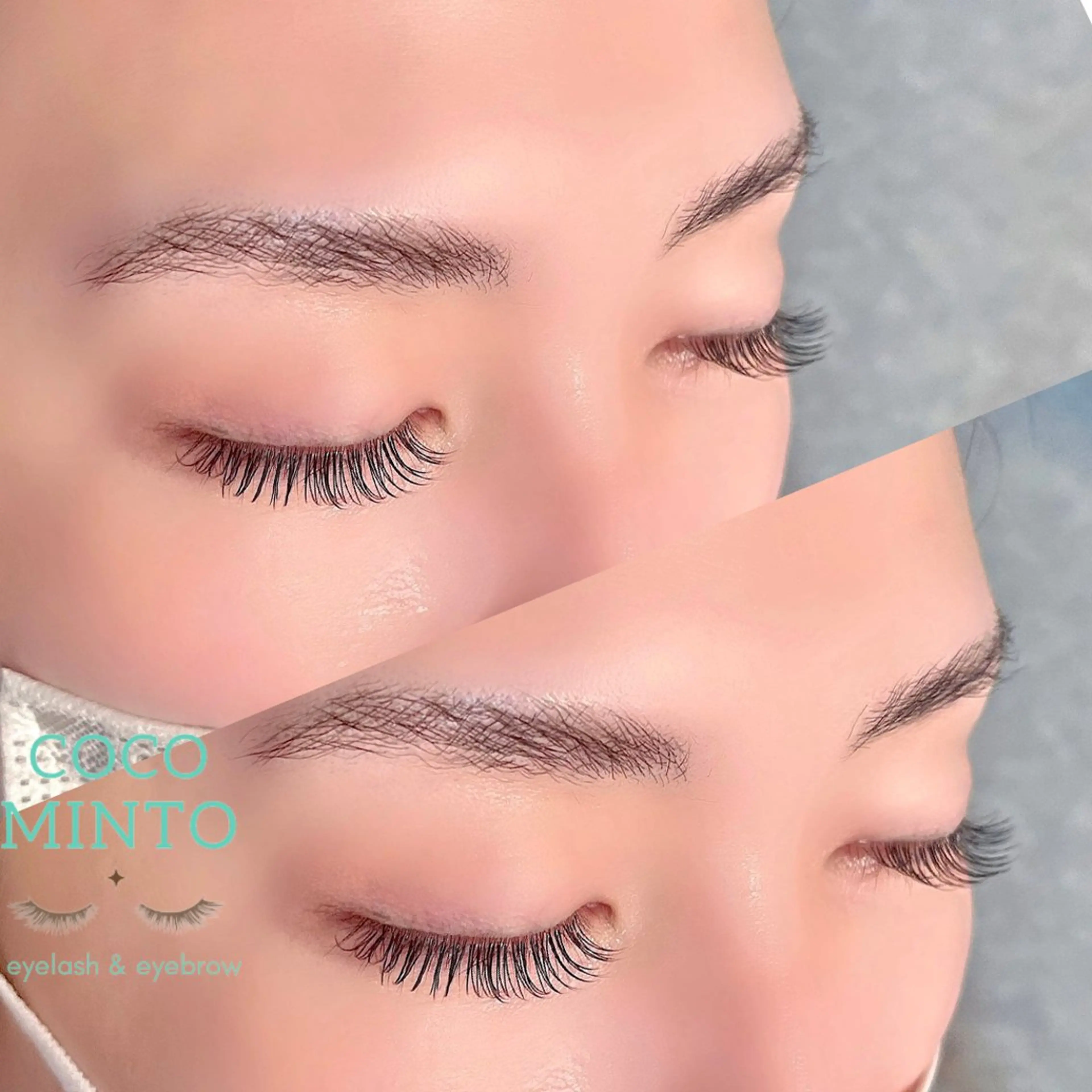 マツエク・マツパ CocoMinto Rie.Mのマツエク・マツパデザイン