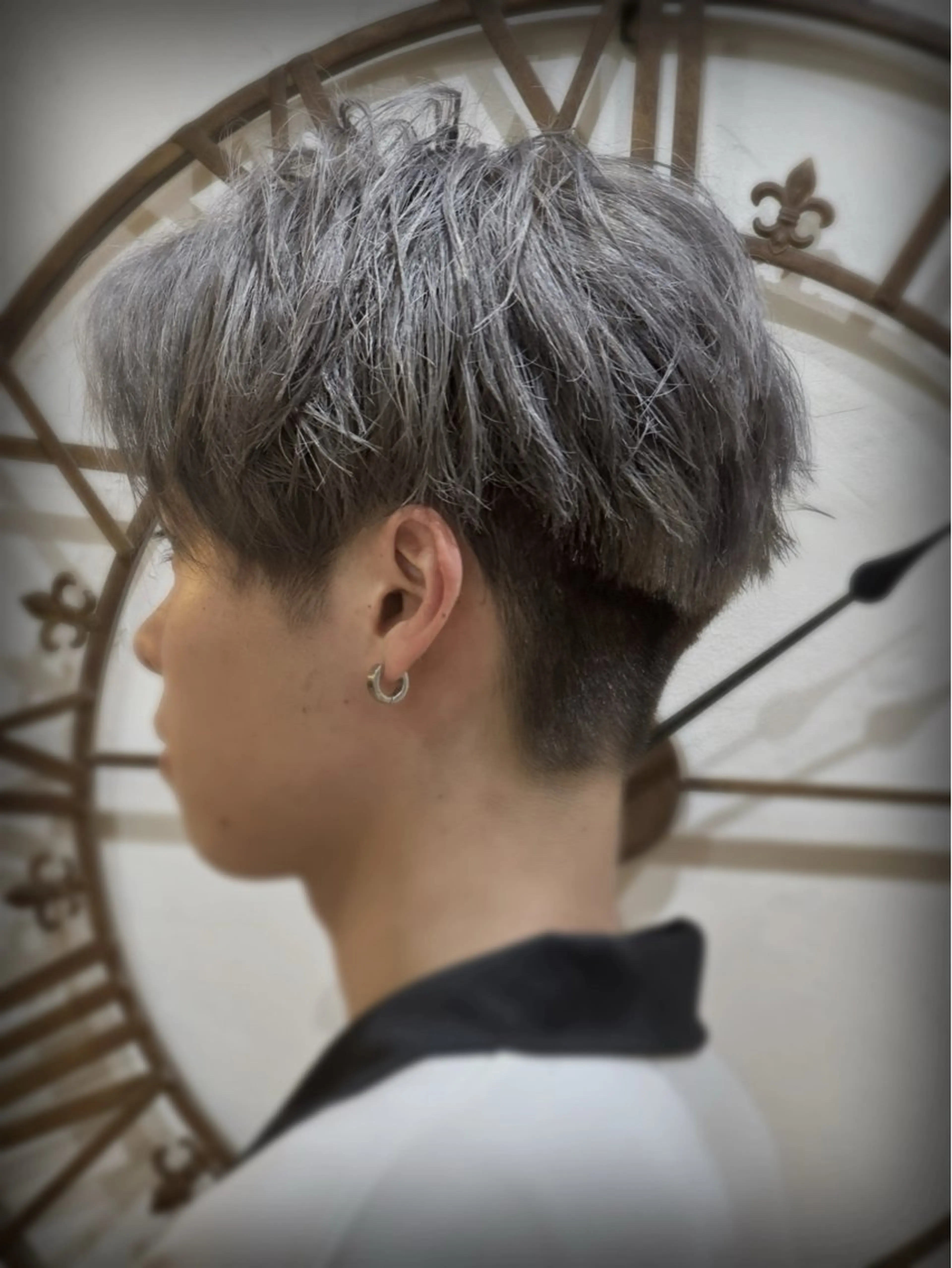 カラー メンズ カット ヘアカラー トリートメント スパイキー/ ピンパーマ/緑川雄也のヘアスタイル