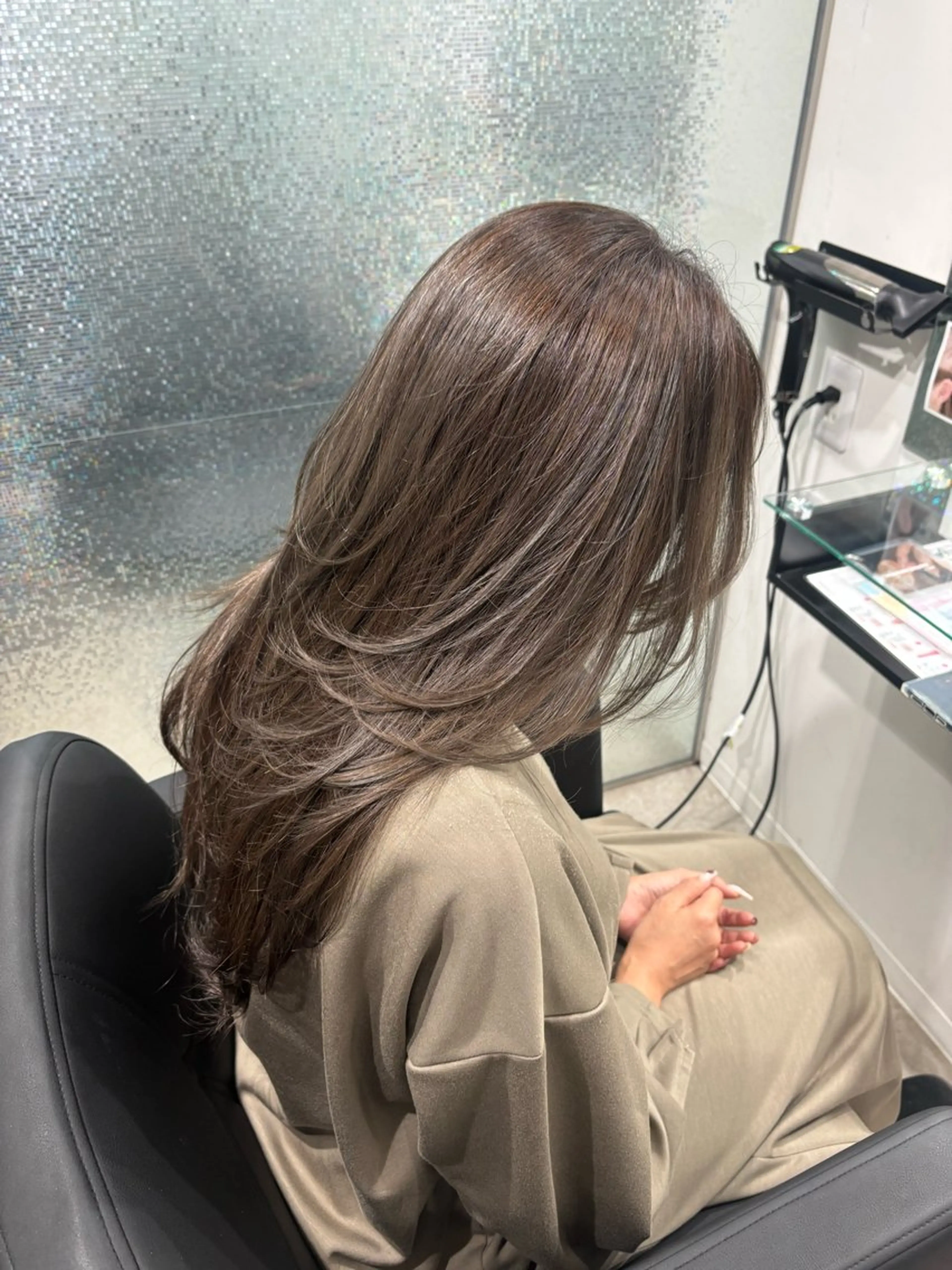 カラー ヘアカラー トリートメント ボブ/ハイライト🦓 /harukaのヘアスタイル