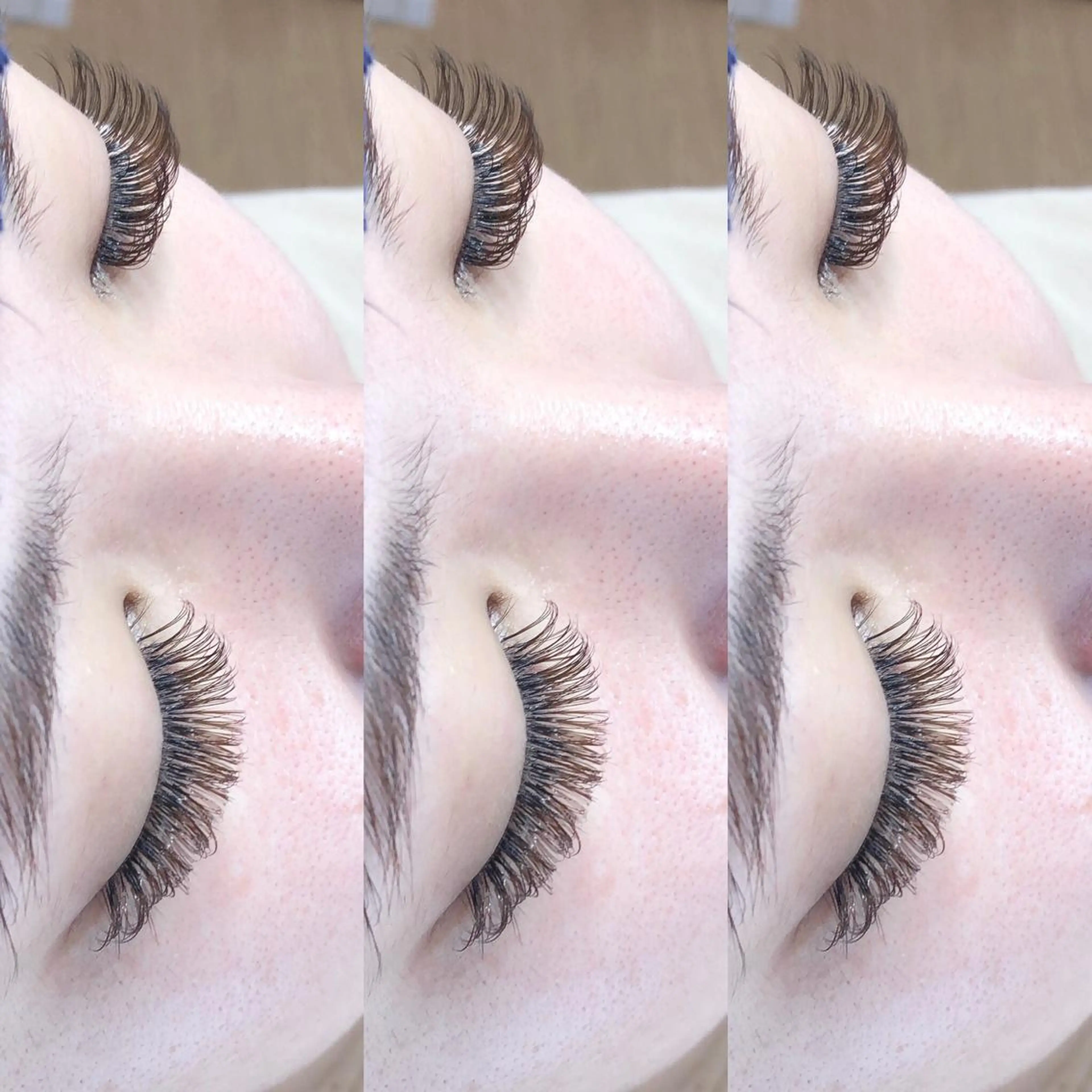 マツエク・マツパ カラーマツエク ボリュームラッシュ Hug me eyelashのマツエク・マツパデザイン