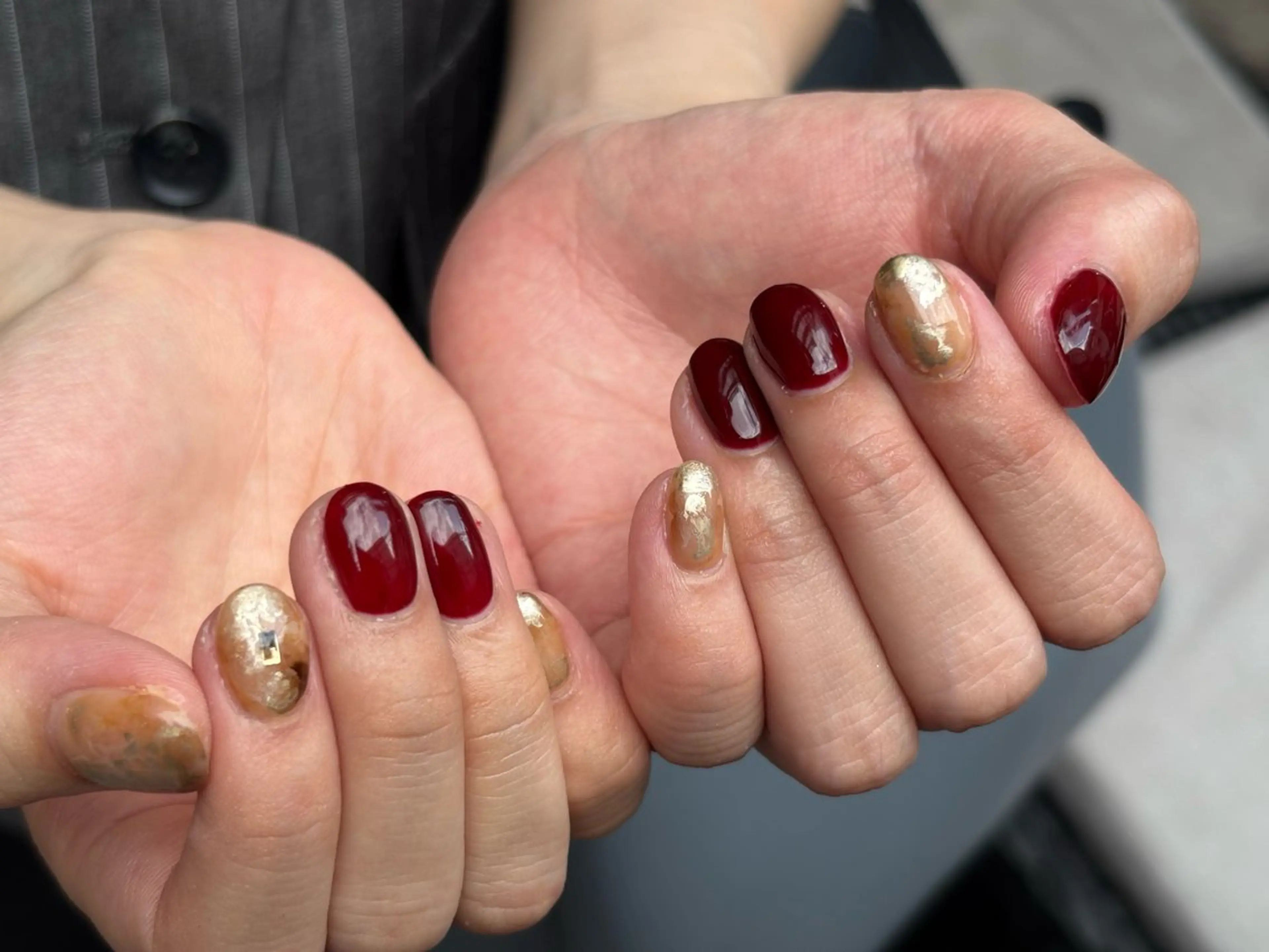 ネイル ハンドネイル 祇園 彩寧のネイルデザイン