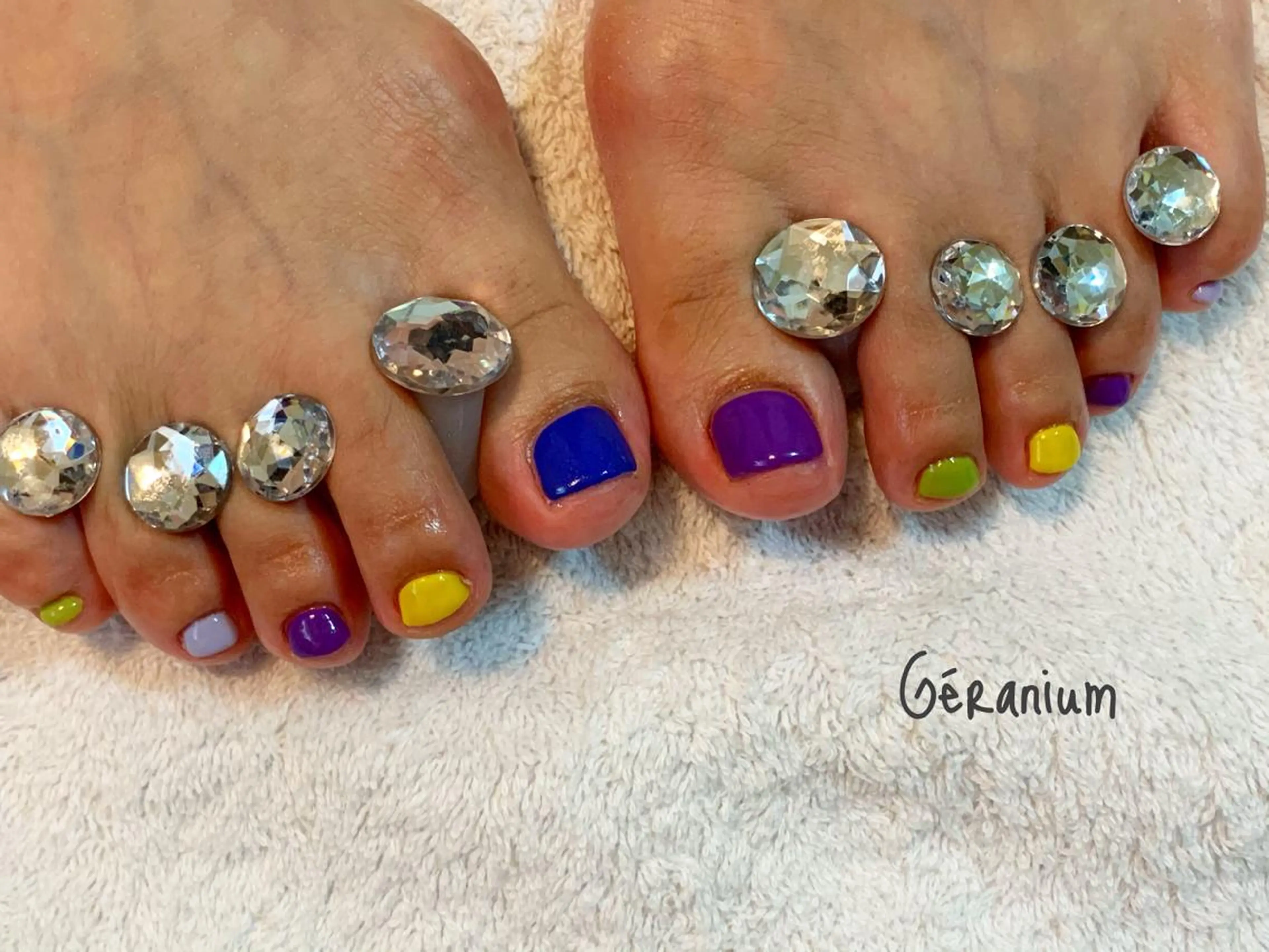 ネイル ハンドネイル フットネイル GéRanium Harukaのネイルデザイン