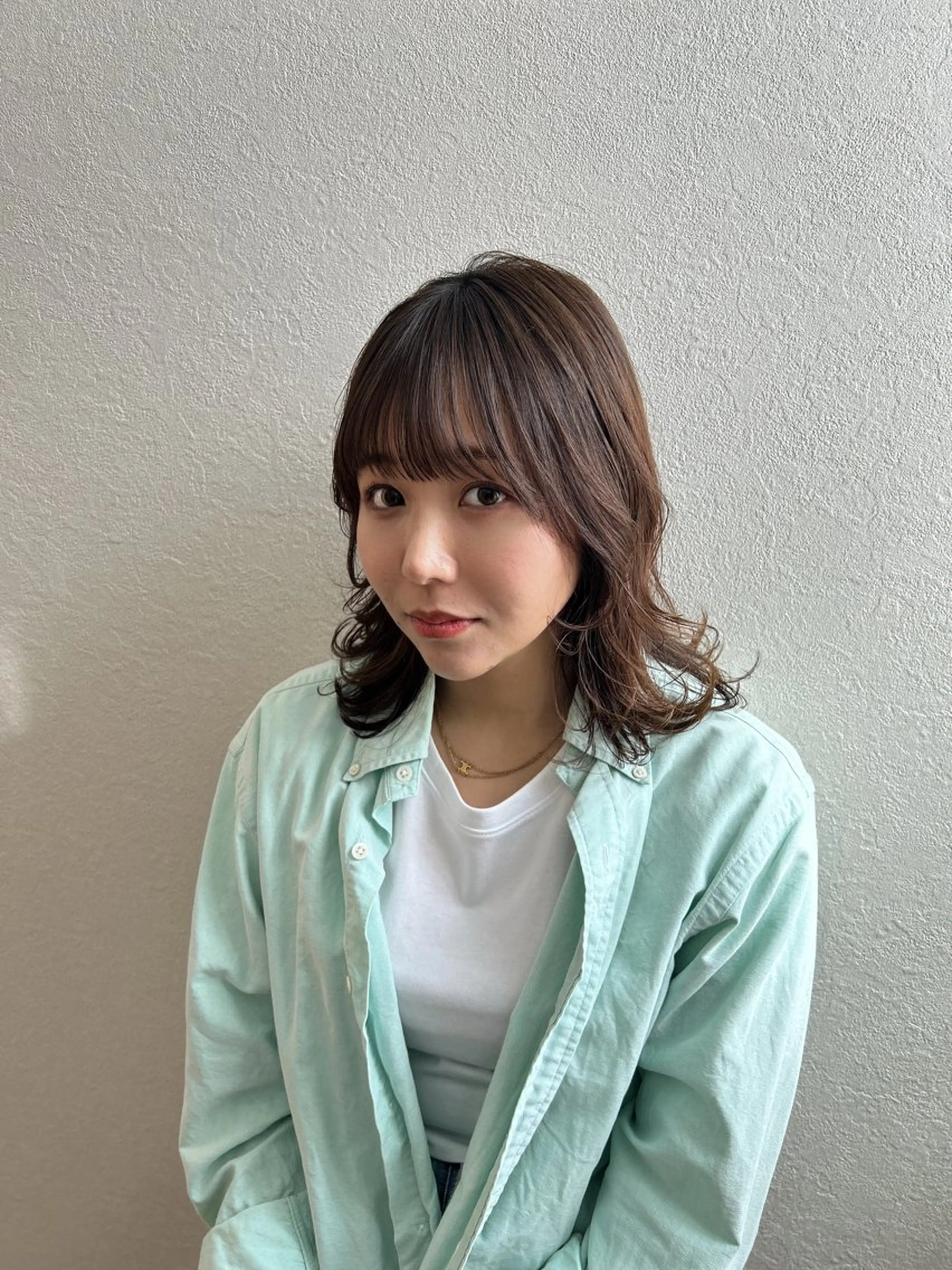 セミロング カット ヘアカラー トリートメント 佐合 梨花 / ｅａｕ〈オー〉のヘアスタイル