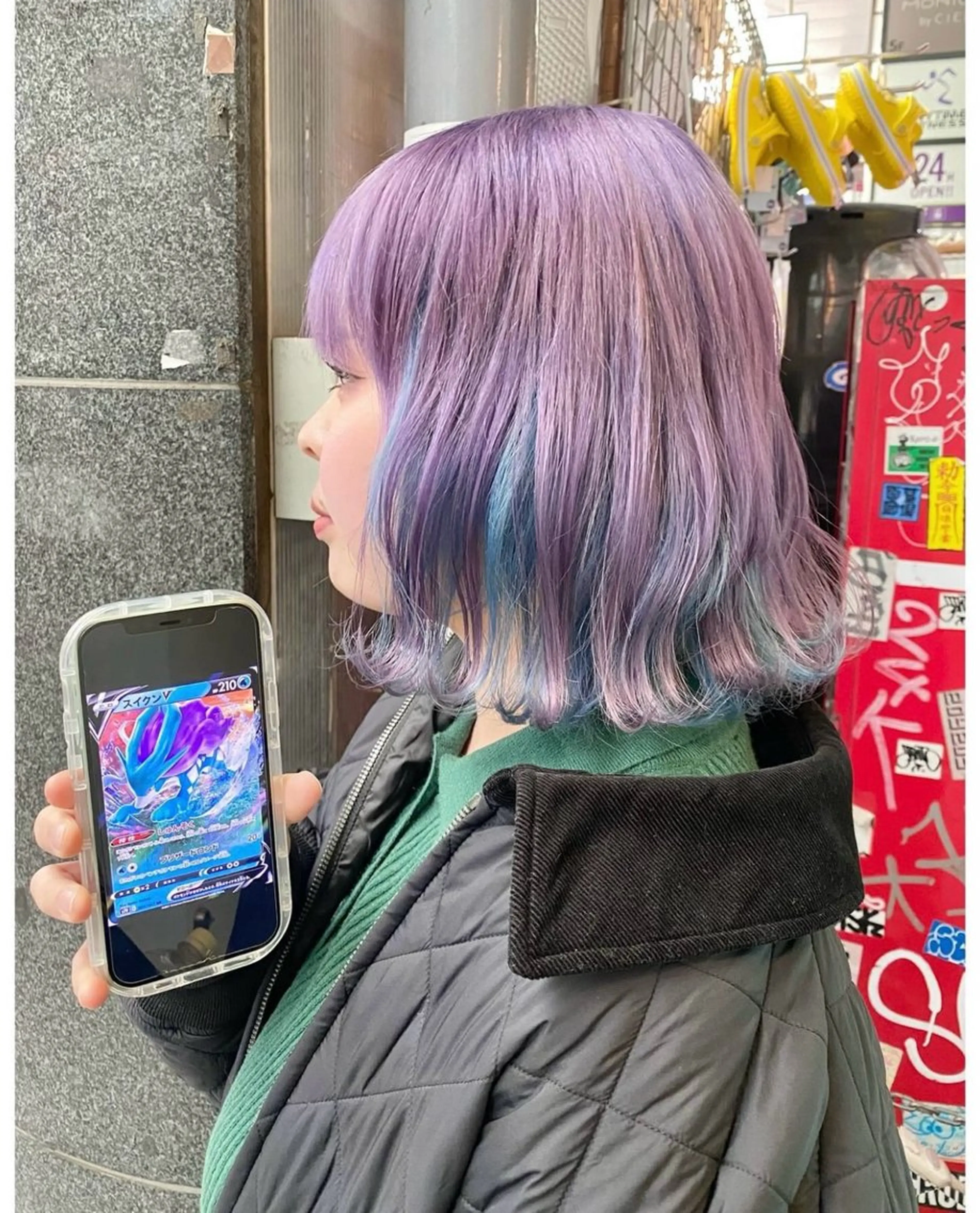 ショート カラー ヘアカラー GARU-ガル-所属・TSUNO🦖 派手髪/オタク美容師のヘアスタイル