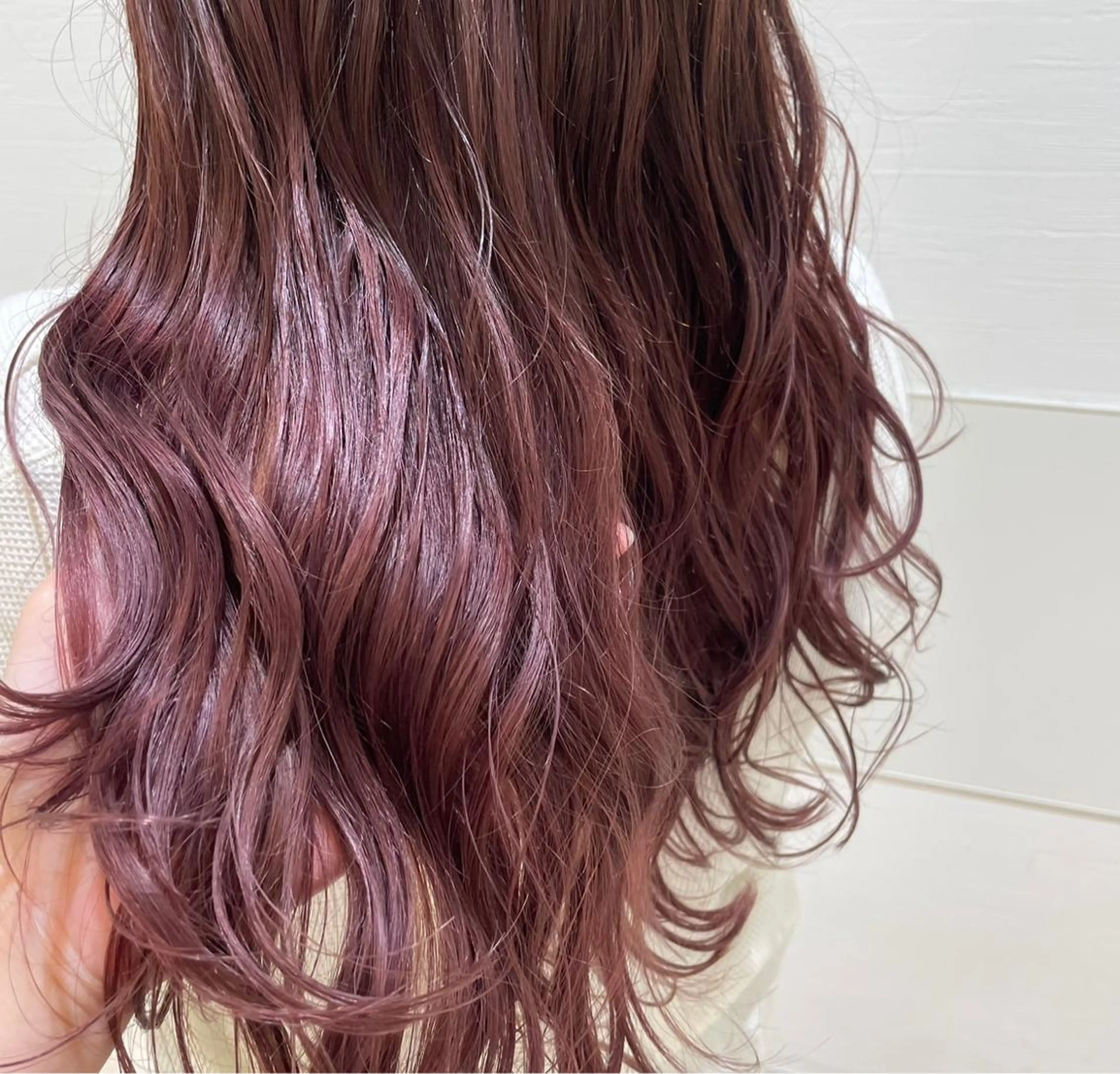 ロング カラー ブリーチ ピンクカラー ローズカラー arch by kenjeのヘアスタイル