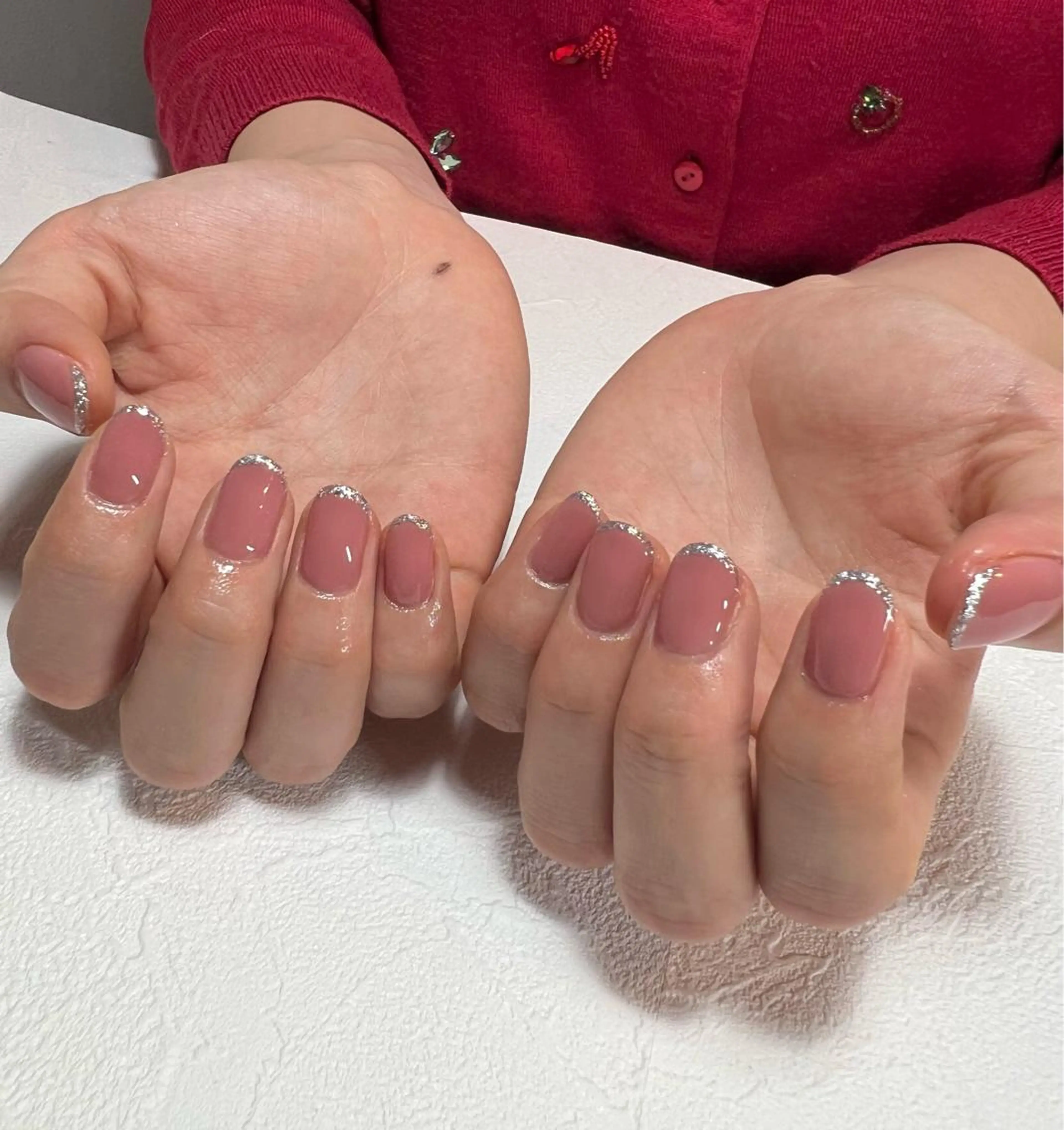 ネイル フレンチネイル キラキラネイル ハンドネイル nail salon y＋のネイルデザイン