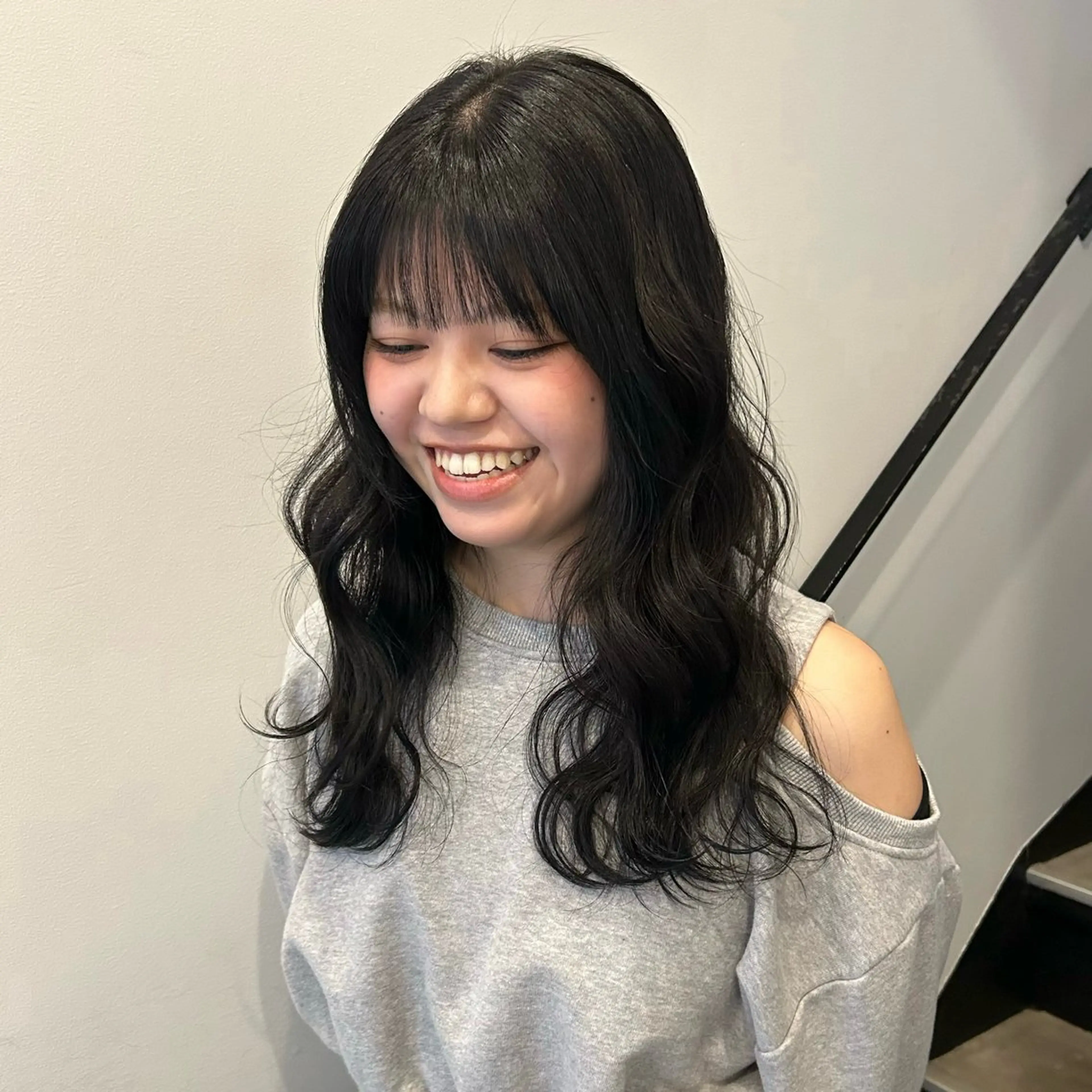 ロング カラー ヘアカラー ひな🐥ハイトーン/ レイヤーカット🍀のヘアスタイル
