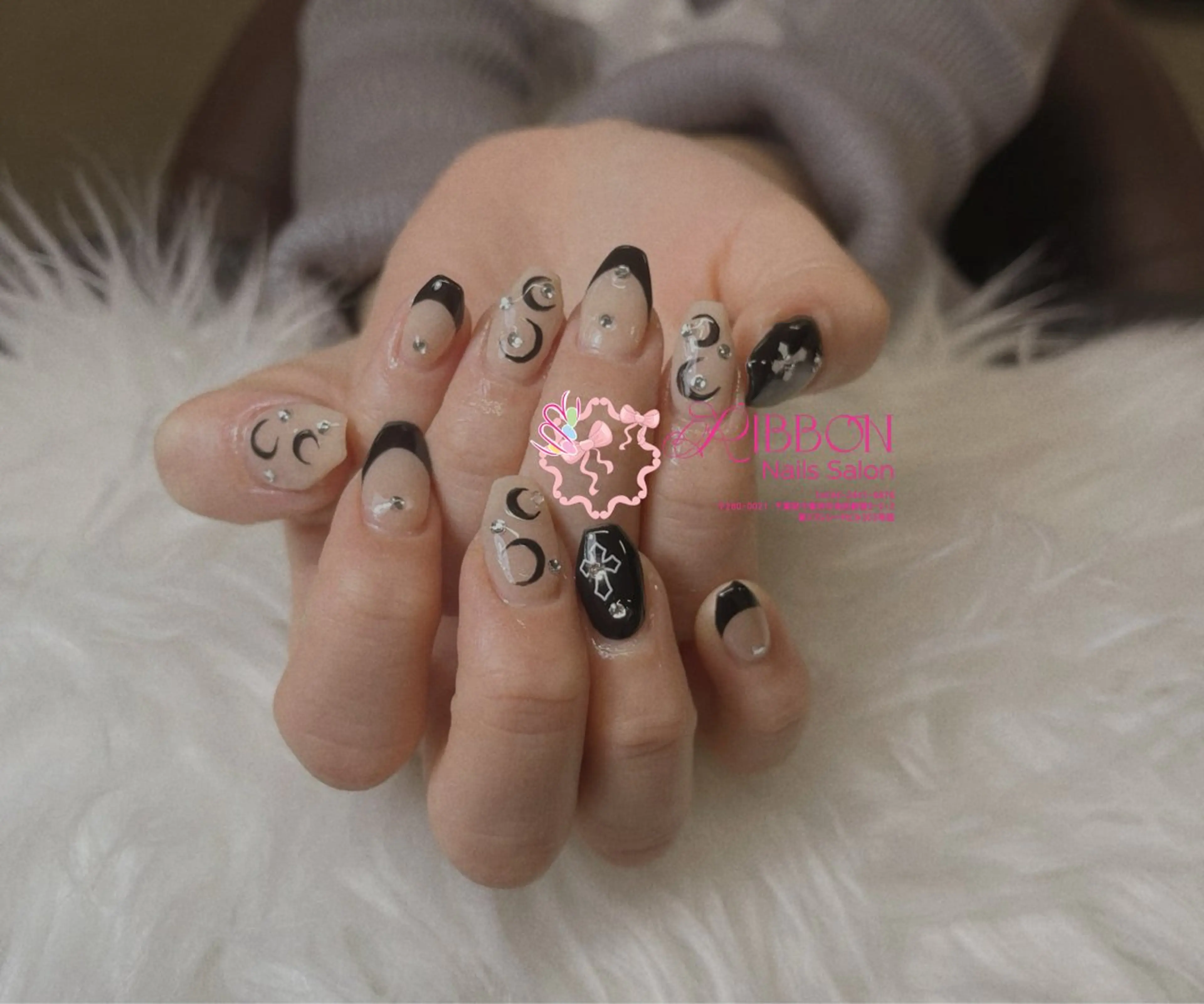 ネイル チークネイル フットネイル フレンチネイル グラデーション 韓国ネイル Ribbonnail salonのネイルデザイン