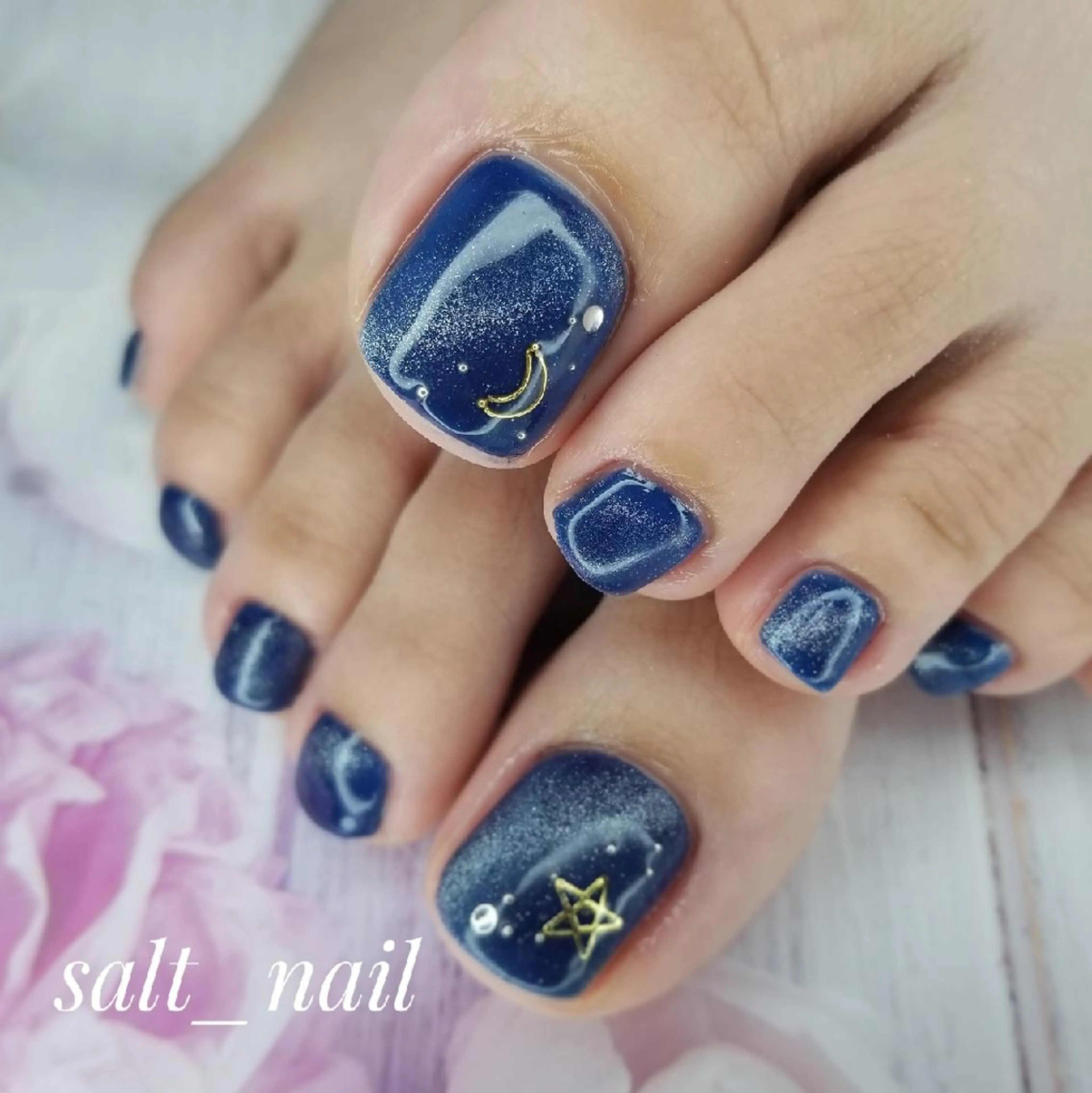 ネイル マグネットネイル 個人サロン saltnailのネイルデザイン