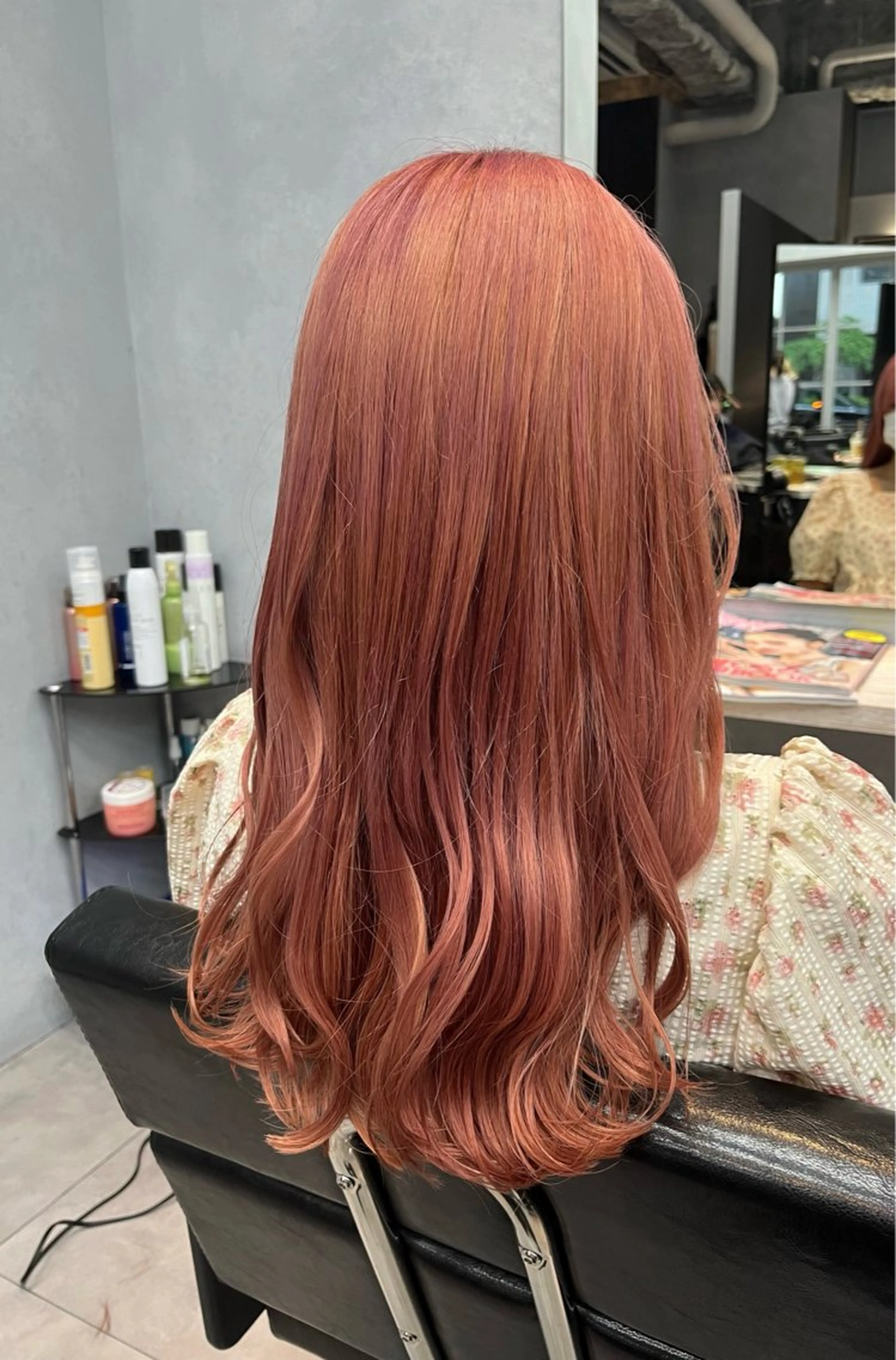 セミロング カラー カット ヘアカラー 🦩レイヤー|透明感 カラー🦩makoのヘアスタイル