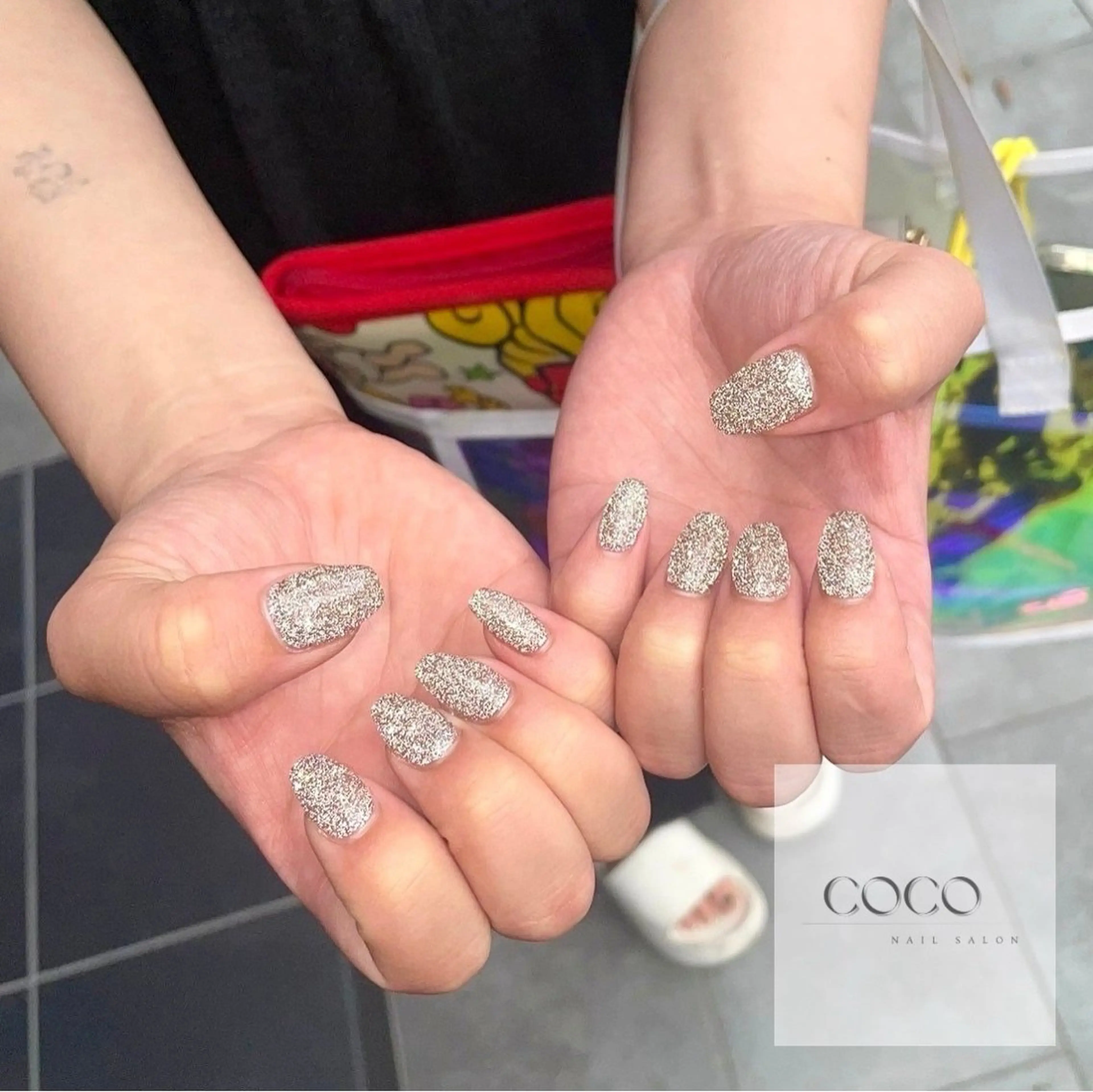 ネイル フラッシュネイル NAIL SALON / 耳ﾂﾎﾞ HBLのネイルデザイン