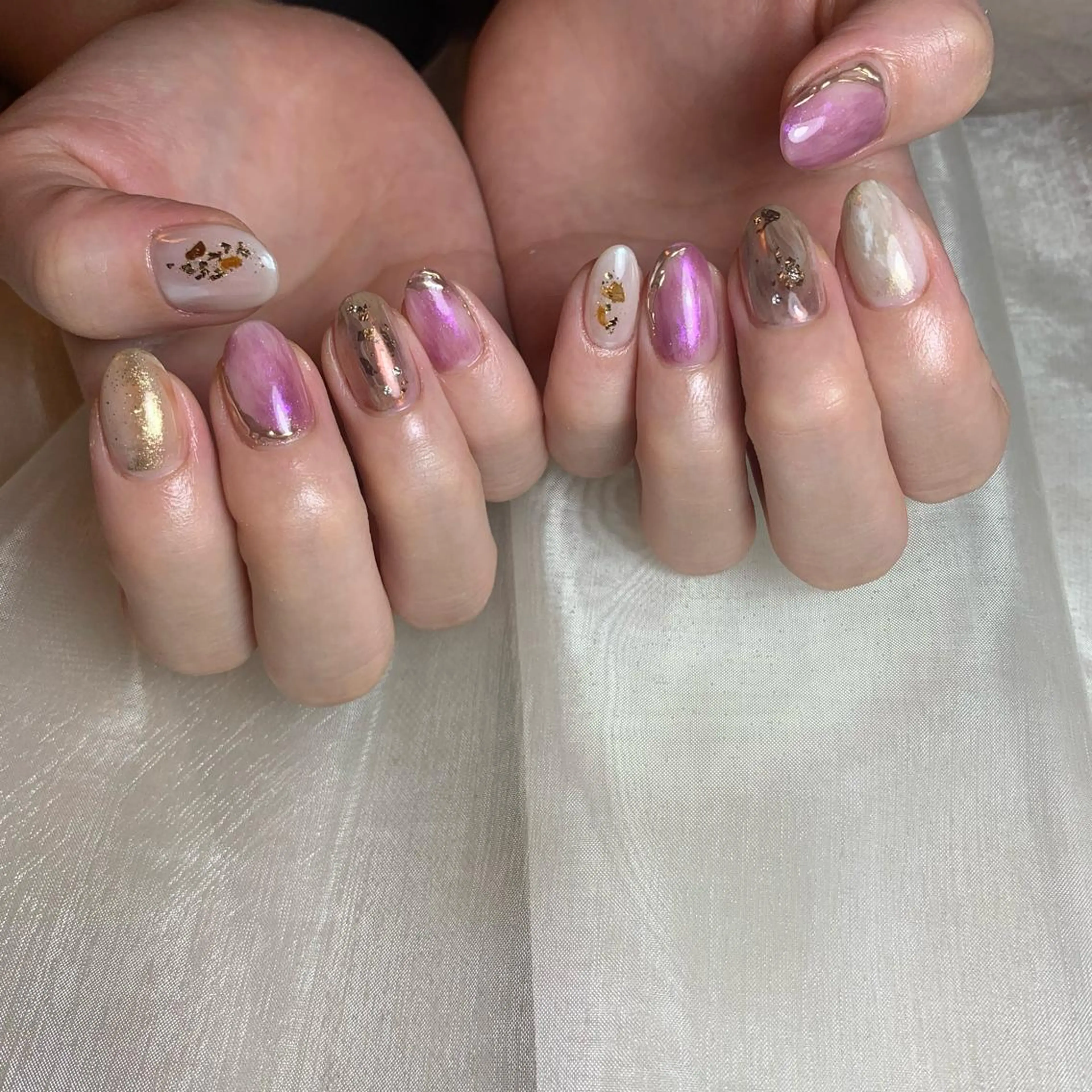 ネイル ハンドネイル repos~ルポ~所属・里見 麗のネイルデザイン