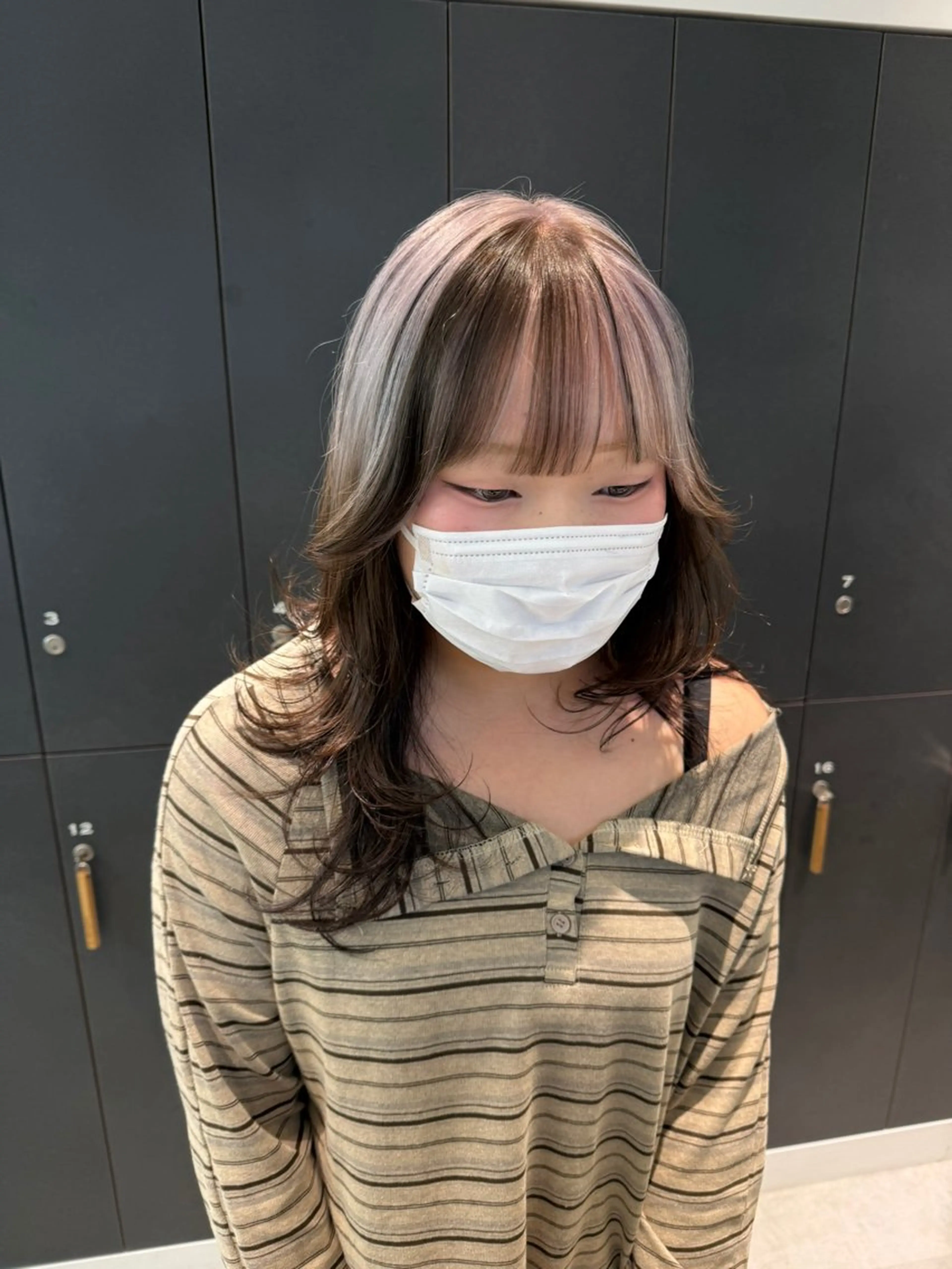 セミロング カラー カット ヘアカラー トリートメント ♥️ブリーチ/ボブ/ レイヤー♥️maiのヘアスタイル