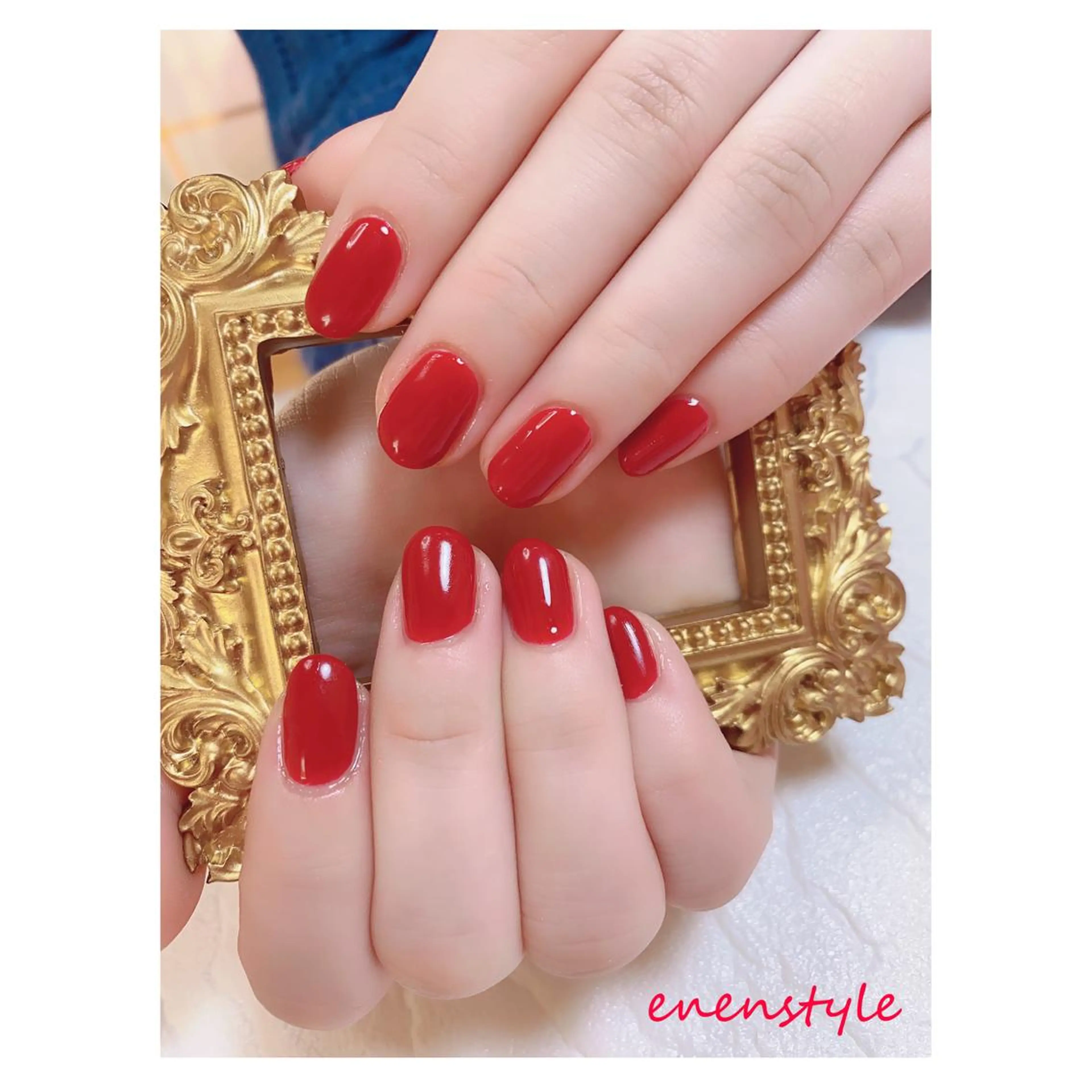 ショート ネイル ジェルネイル ニュアンスネイル オフィスネイル ワンカラーネイル パラジェル 👑enen style👑のネイルデザイン