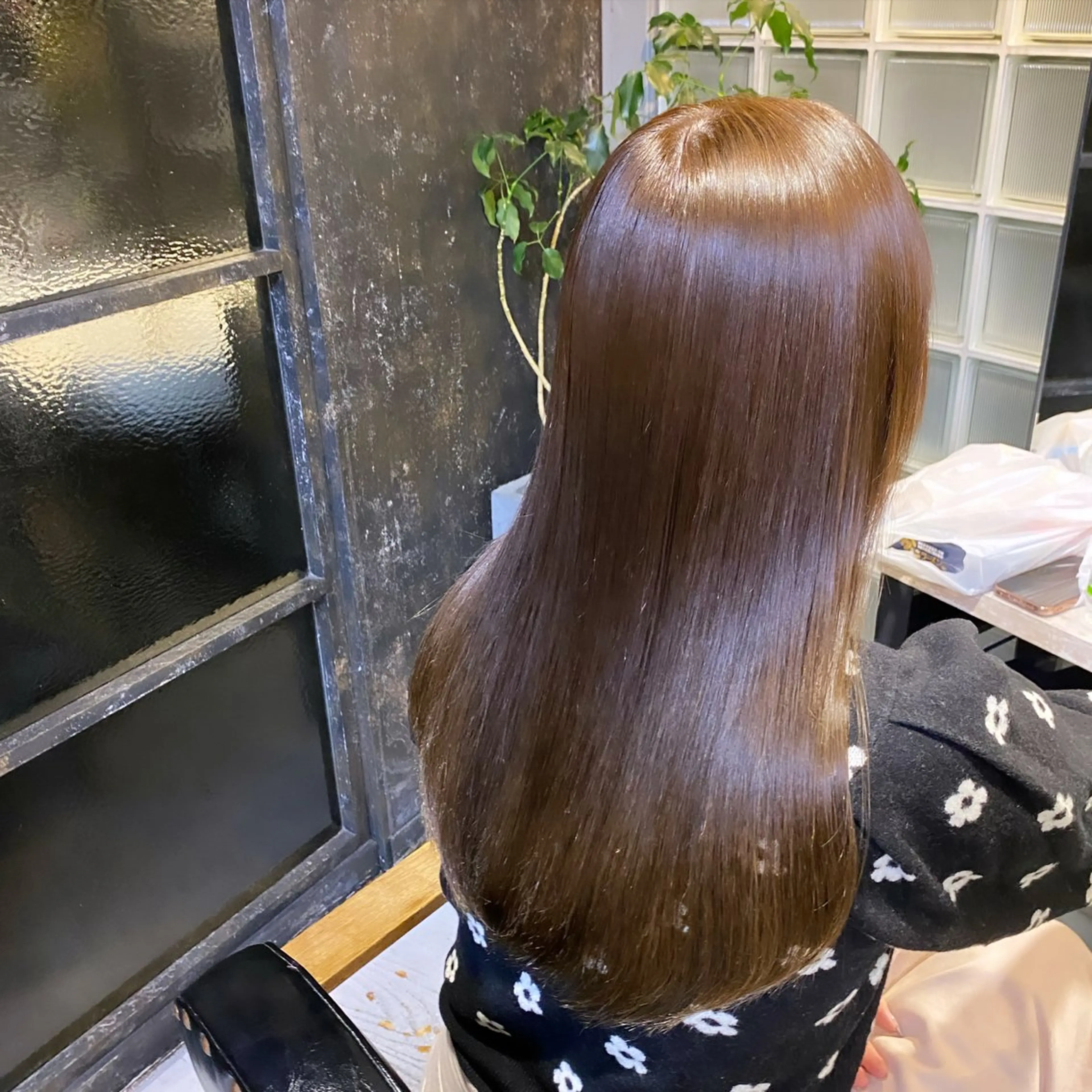 ロング 縮毛矯正 艶髪/髪質改善 モデル様募集中🍀のヘアスタイル