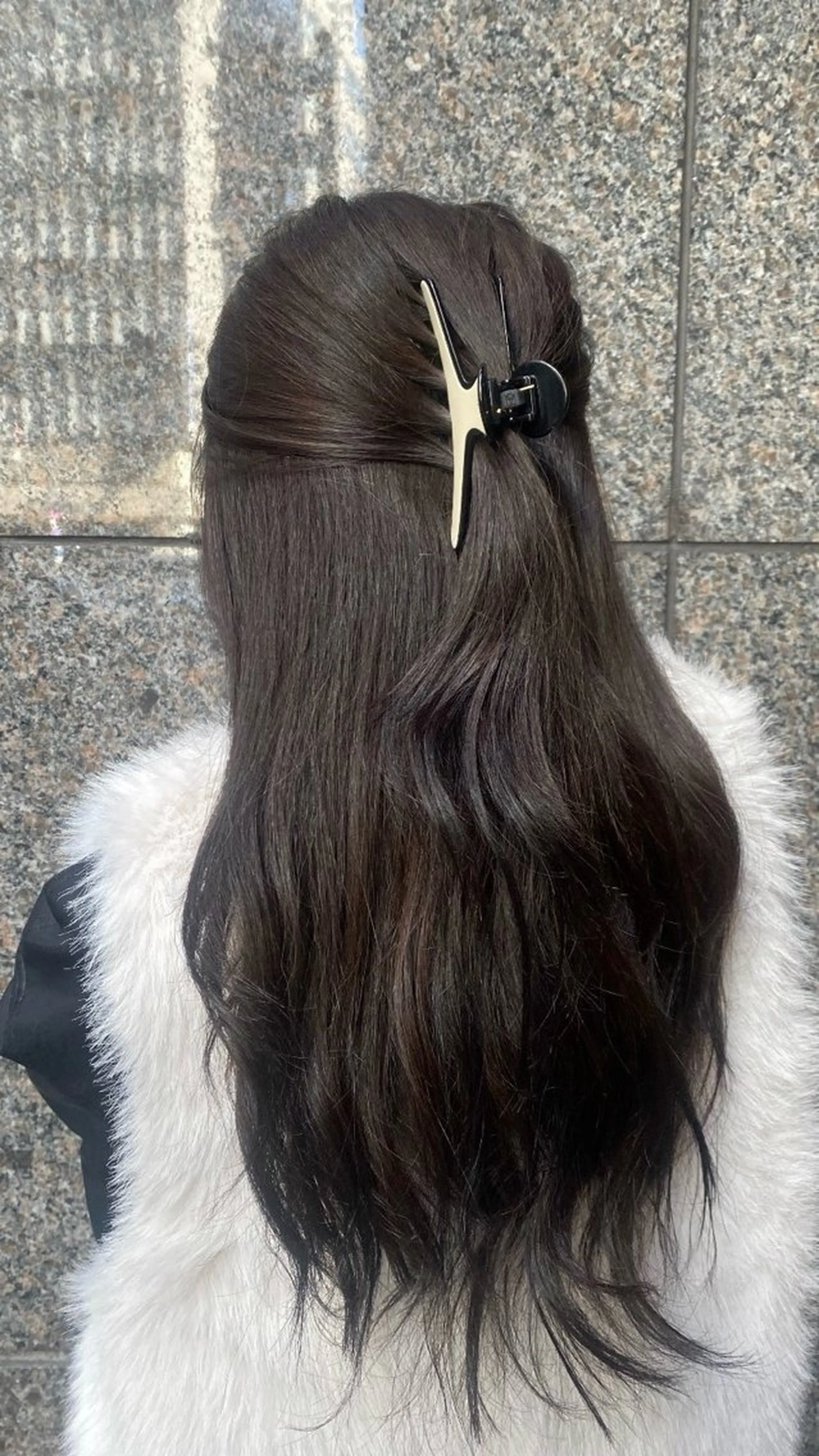 セミロング カラー ヘアカラー 赤熊 咲良 🦔ྀིのヘアスタイル