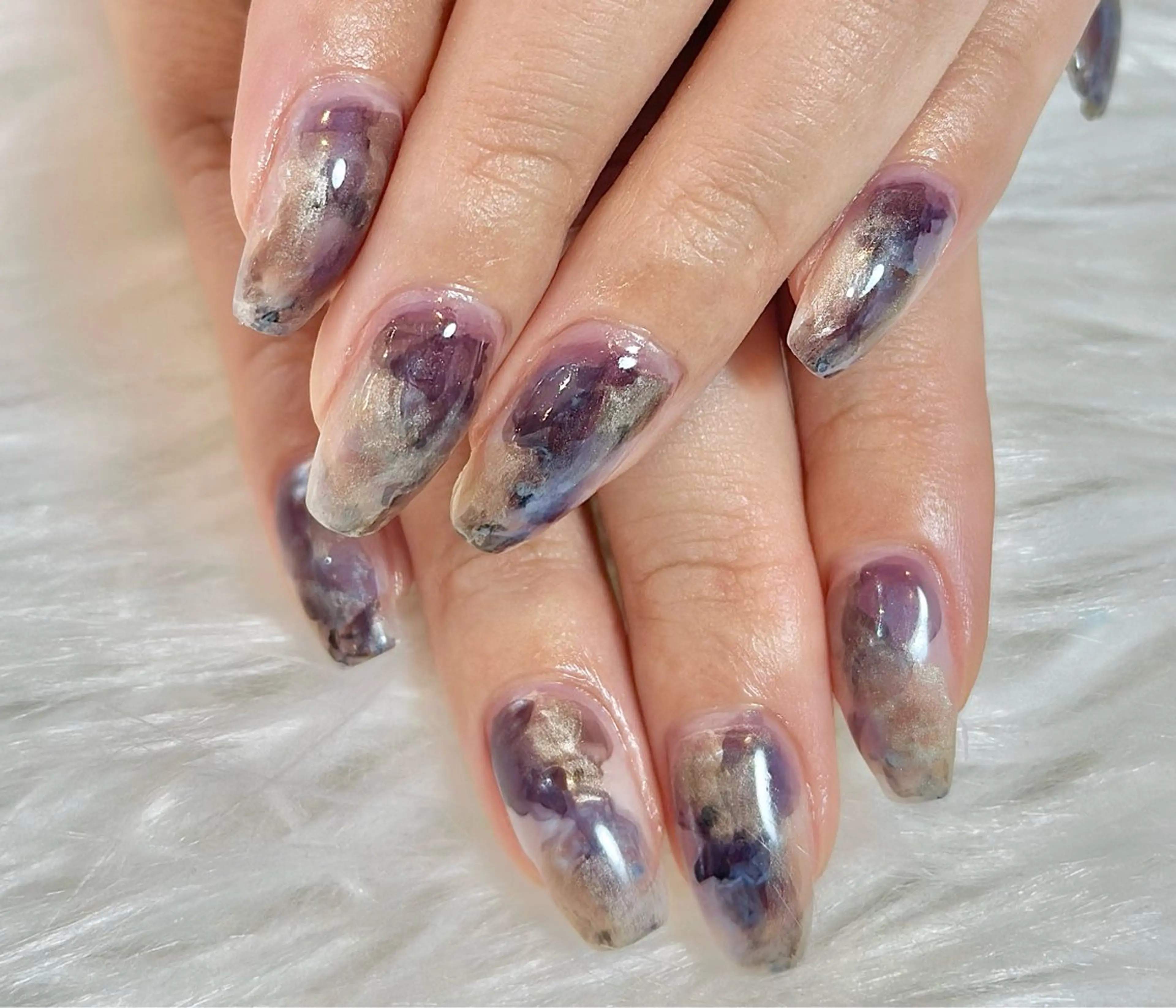 ネイル ニュアンスネイル ハンドネイル O Mayaのネイルデザイン