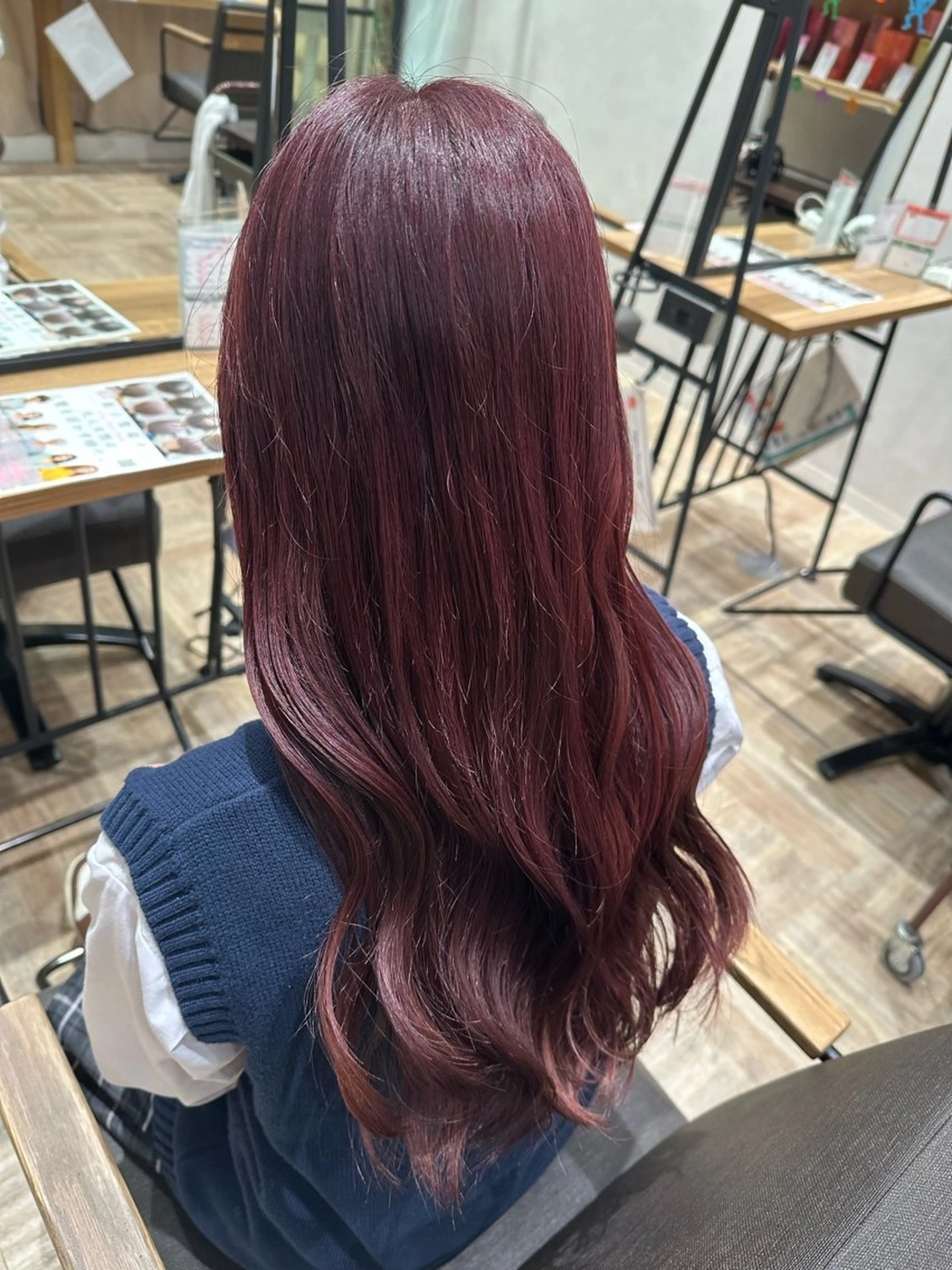 ロング カット ヘアカラー AVANCE泉大津店 加茂瑞希のヘアスタイル