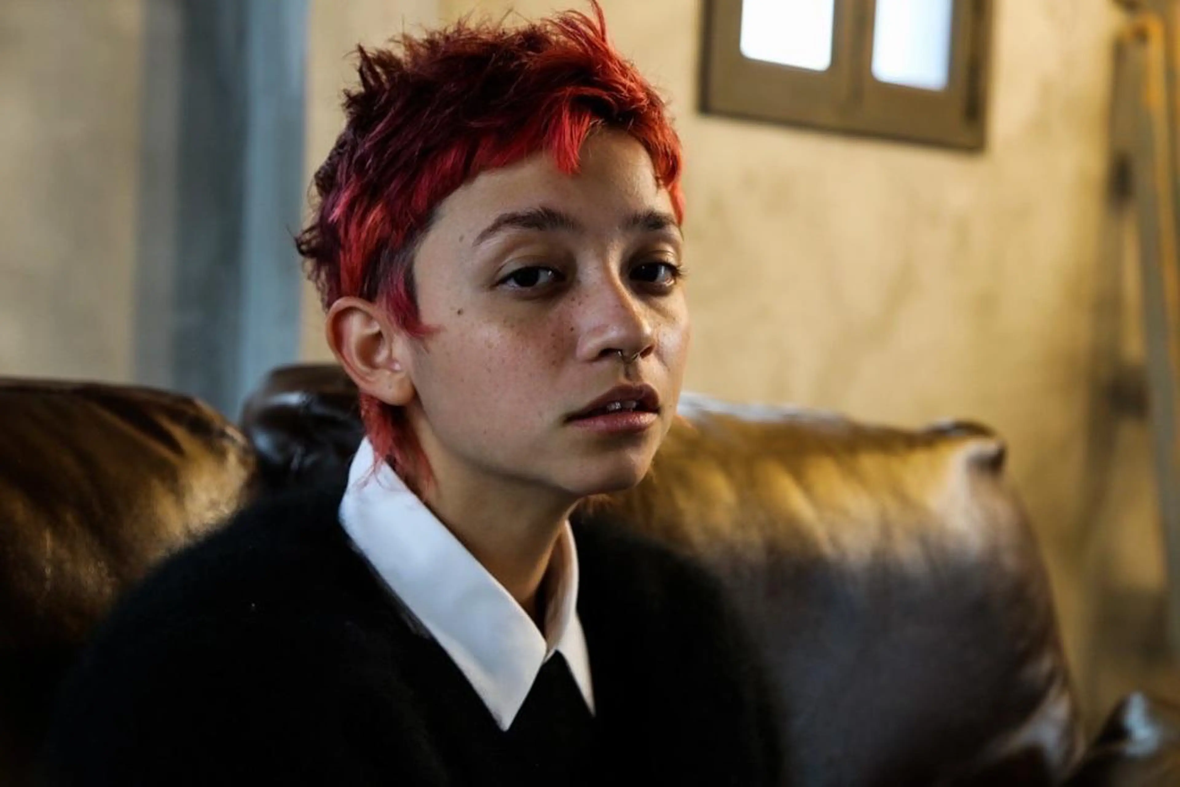 ショート カラー 中川 茜里のヘアスタイル