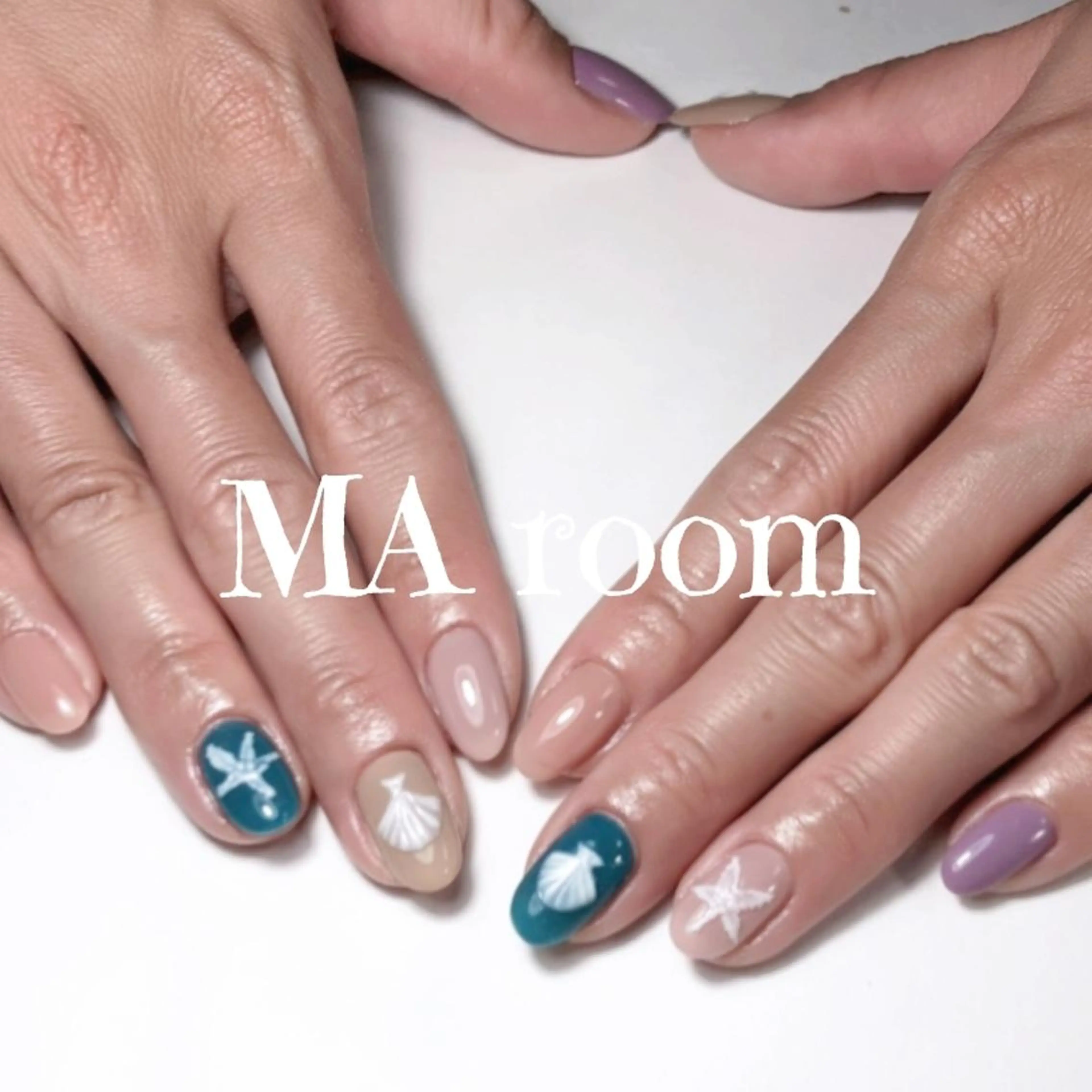 ネイル ロング ＆MERCI所属・&MERCI nail maoのネイルデザイン