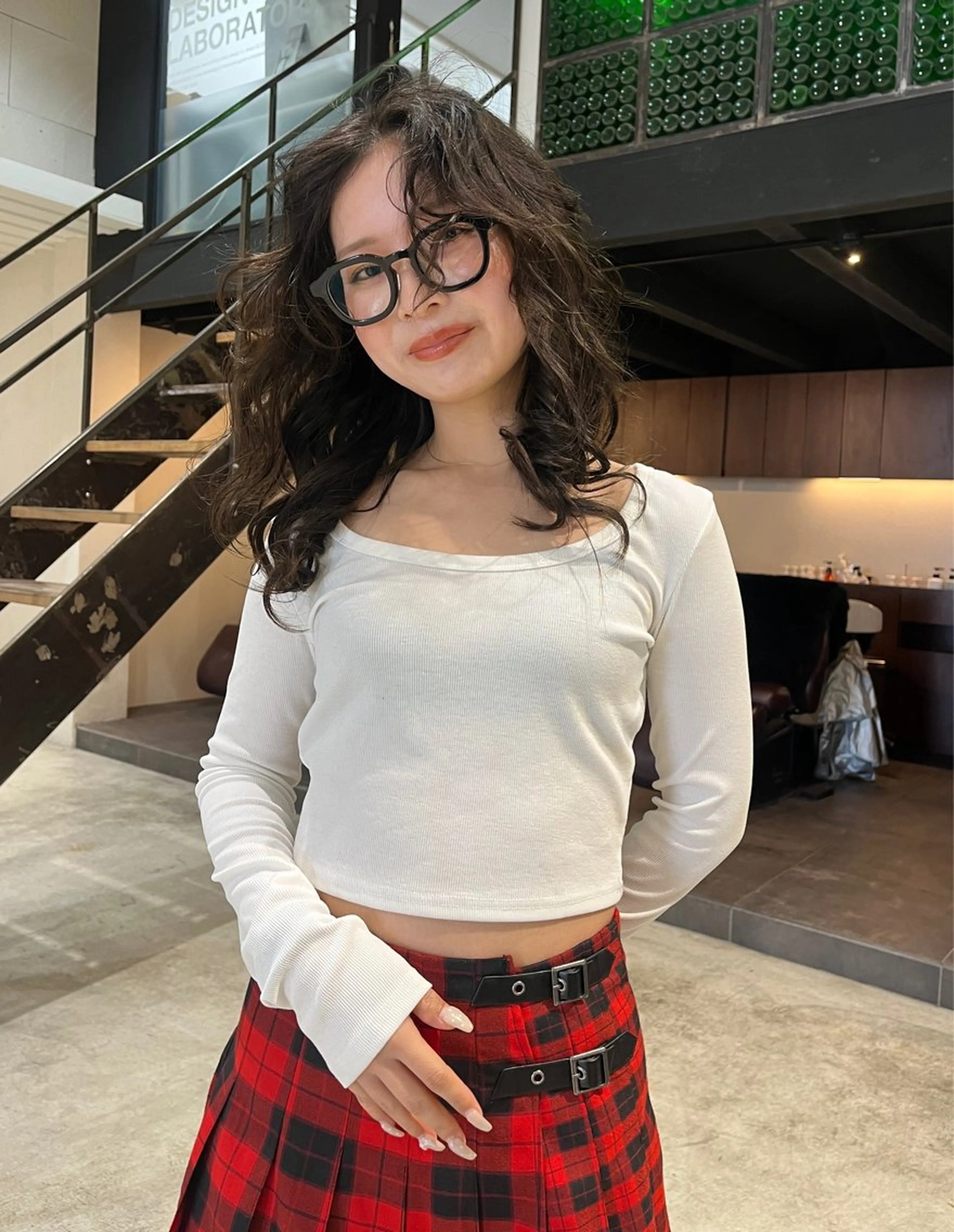 セミロング カット トリートメント 🖤エクステ/ハイト ーン/KANNA🖤のヘアスタイル