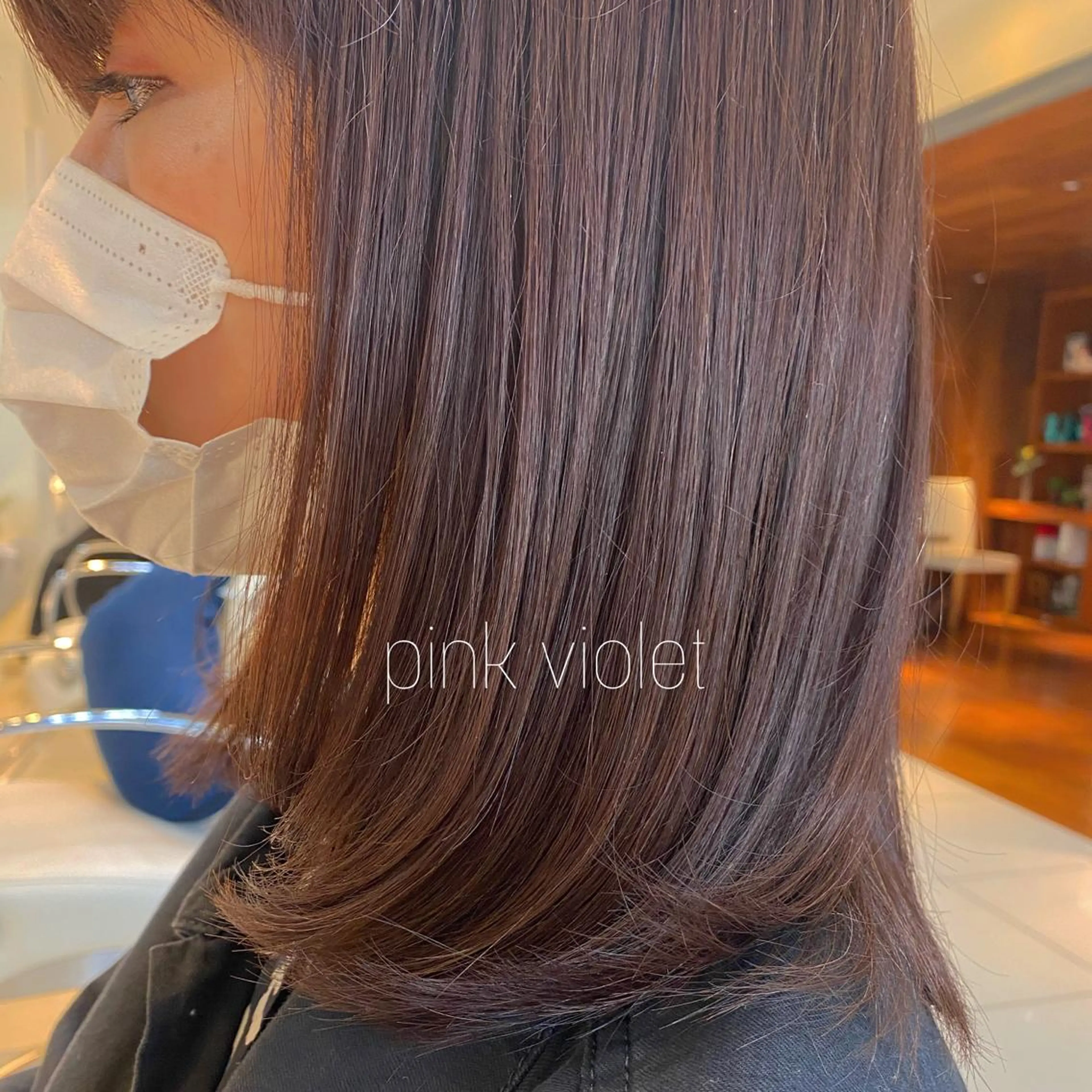 セミロング カラー ヒラカホ/ ブリーチ/似合わせのヘアスタイル