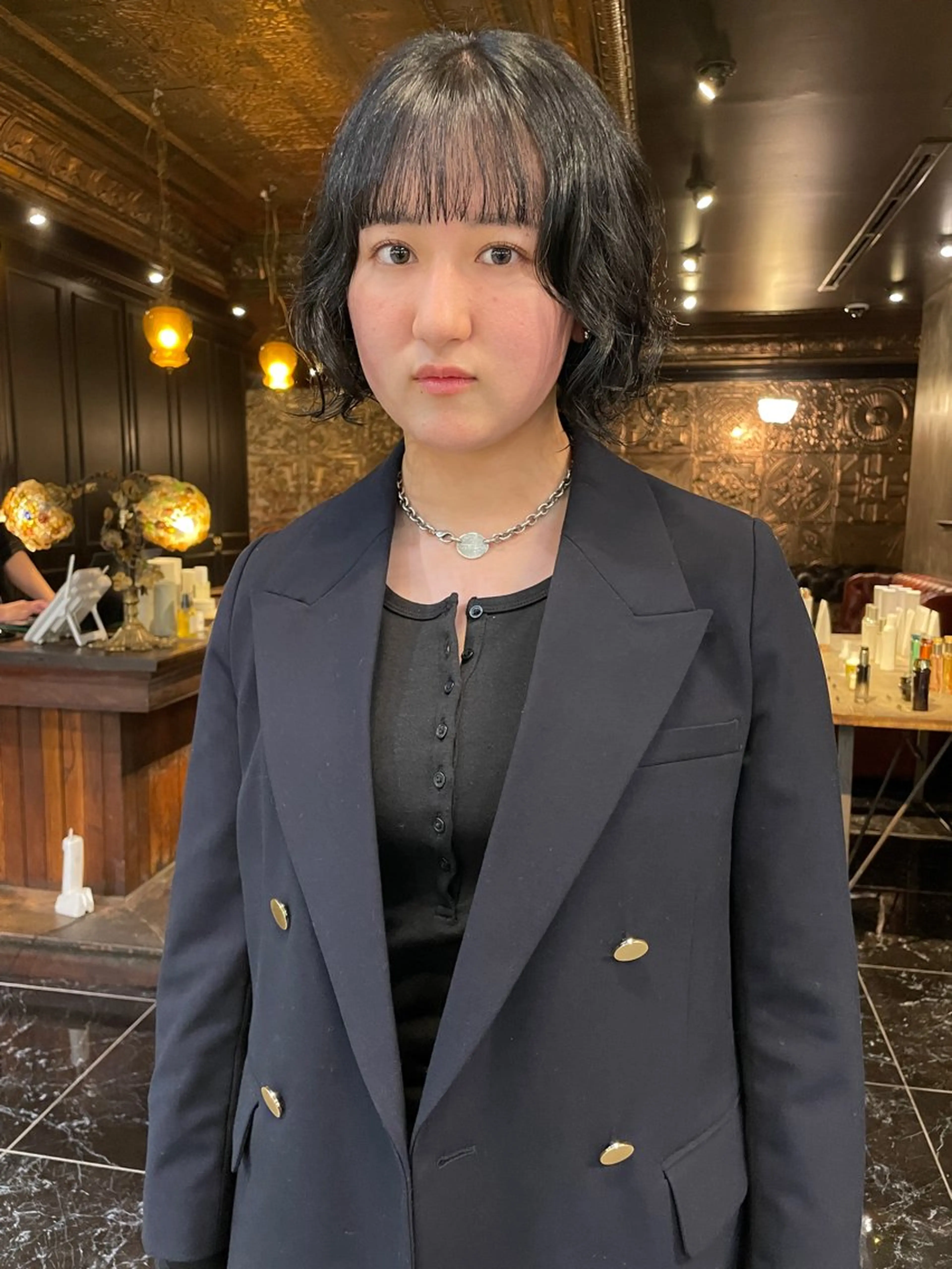 カット+パーマ+トリートメントの写真