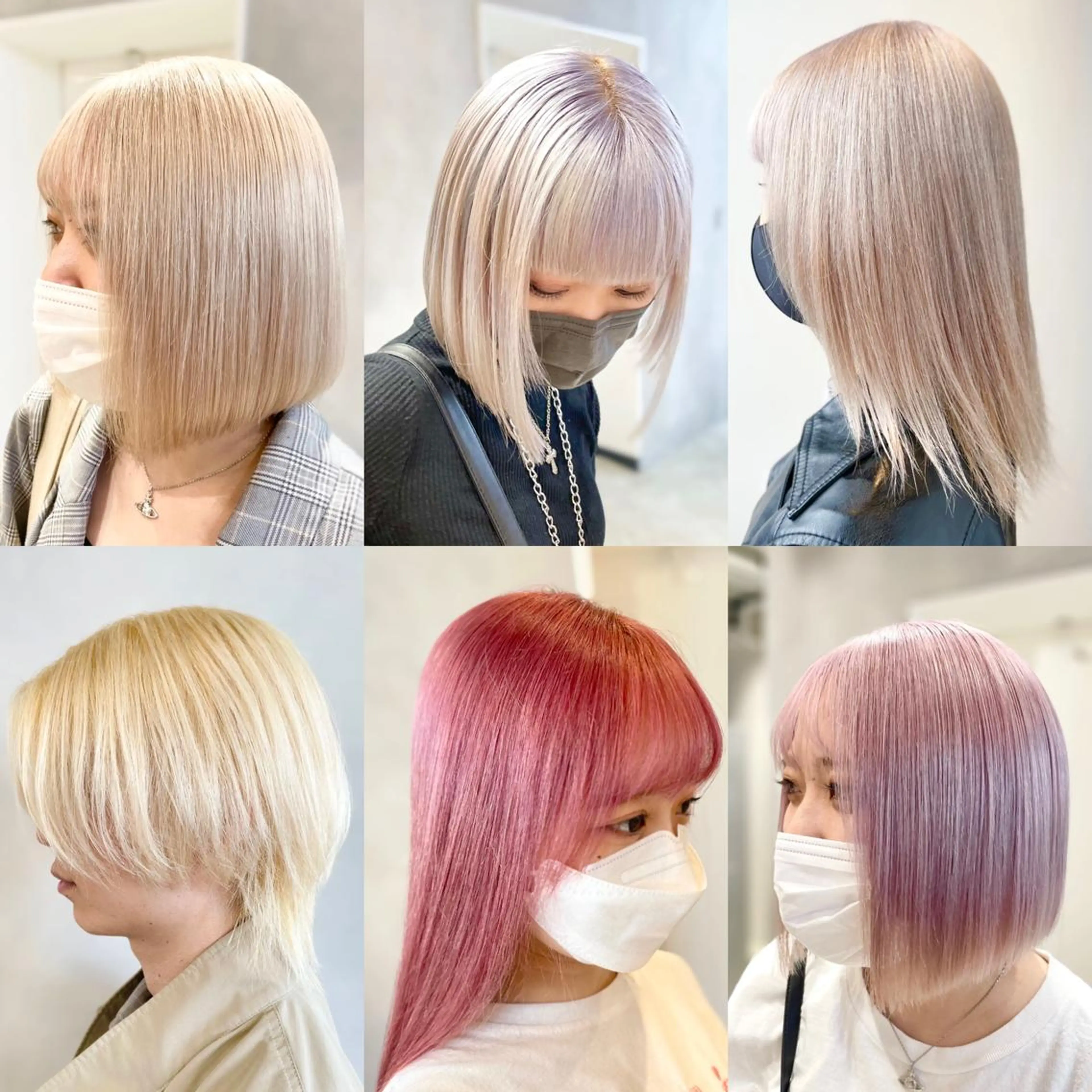 ショート カラー ハイトーン×レイヤー ／遠藤将太のヘアスタイル