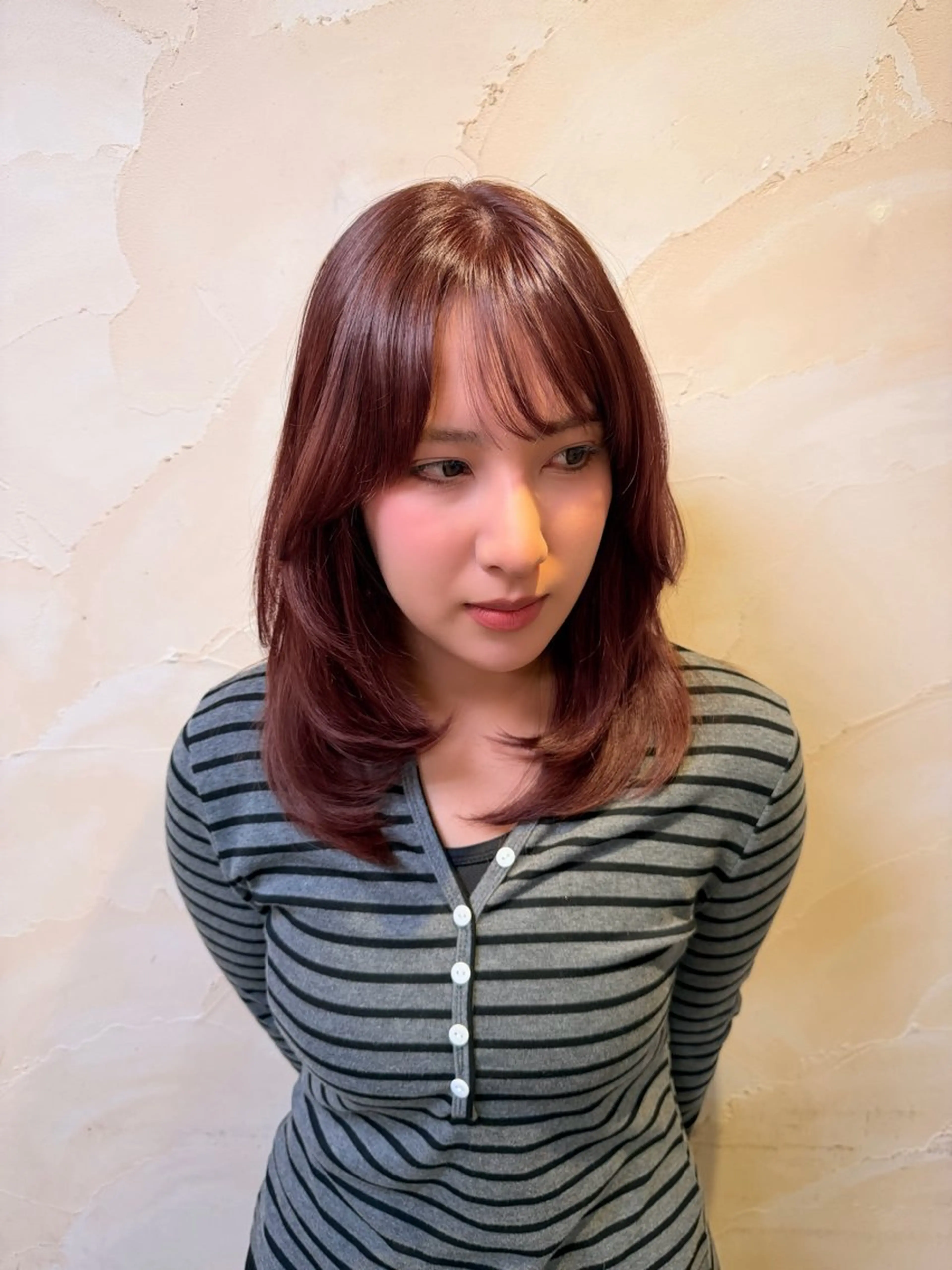 セミロング ヘアカラー Moremuu/ MAIKA🎀のヘアスタイル