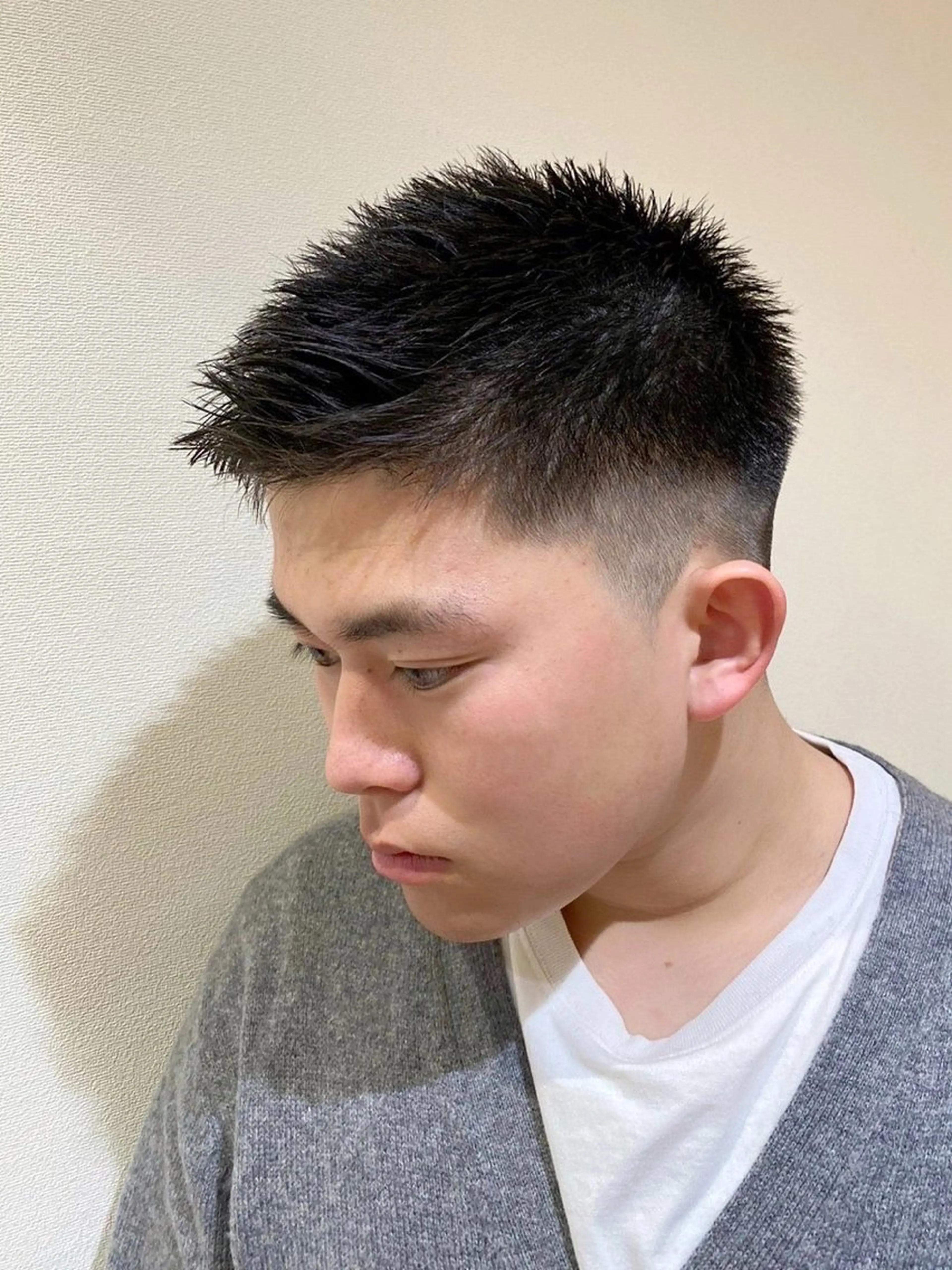 メンズ カット ☘️清潔感爆上げ☘️ 岡部恒輝のヘアスタイル