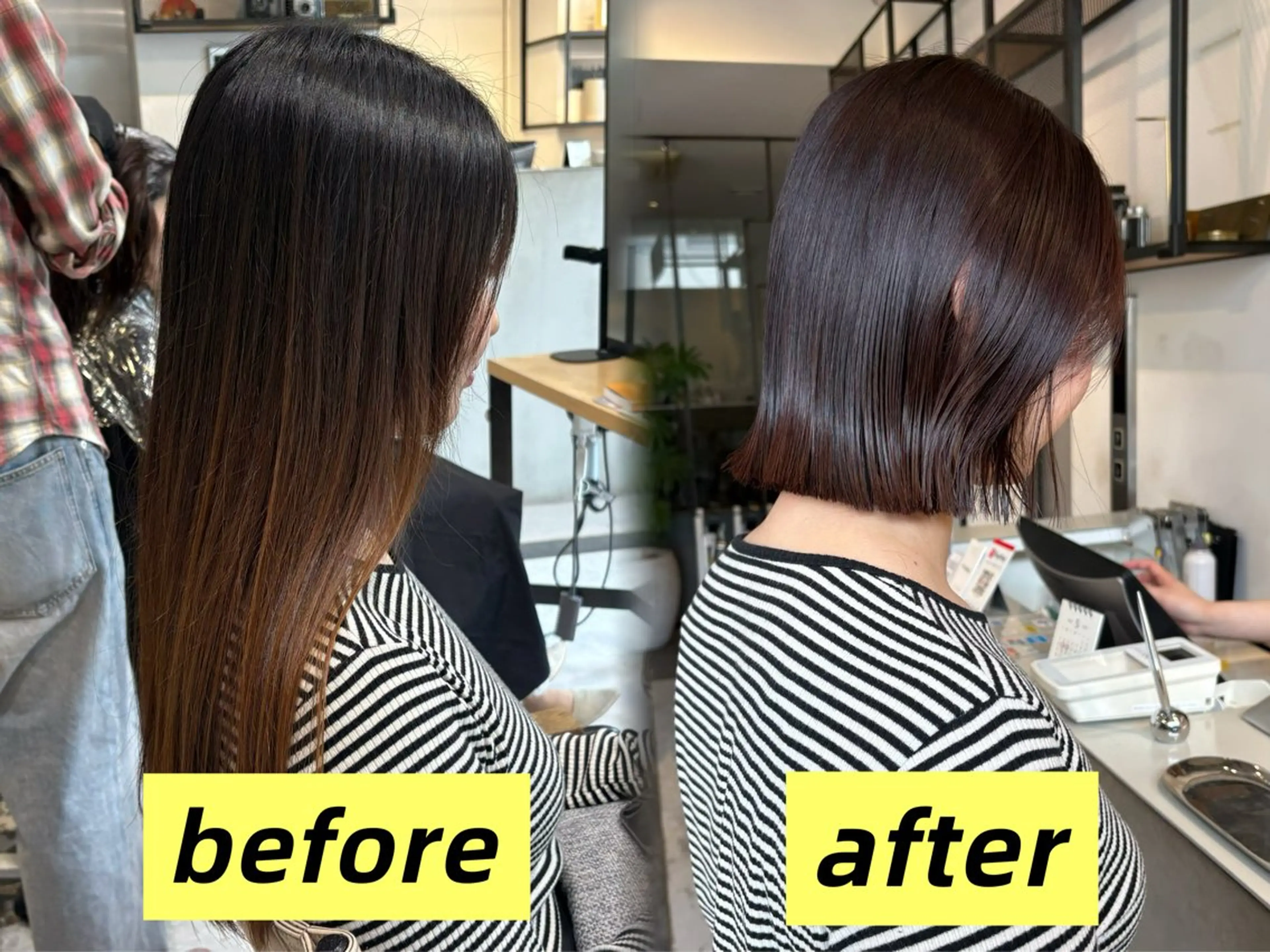 ミディアム カラー カット ヘアカラー 銀座/髪質改善カラー /ボブ/本田 聖のヘアスタイル