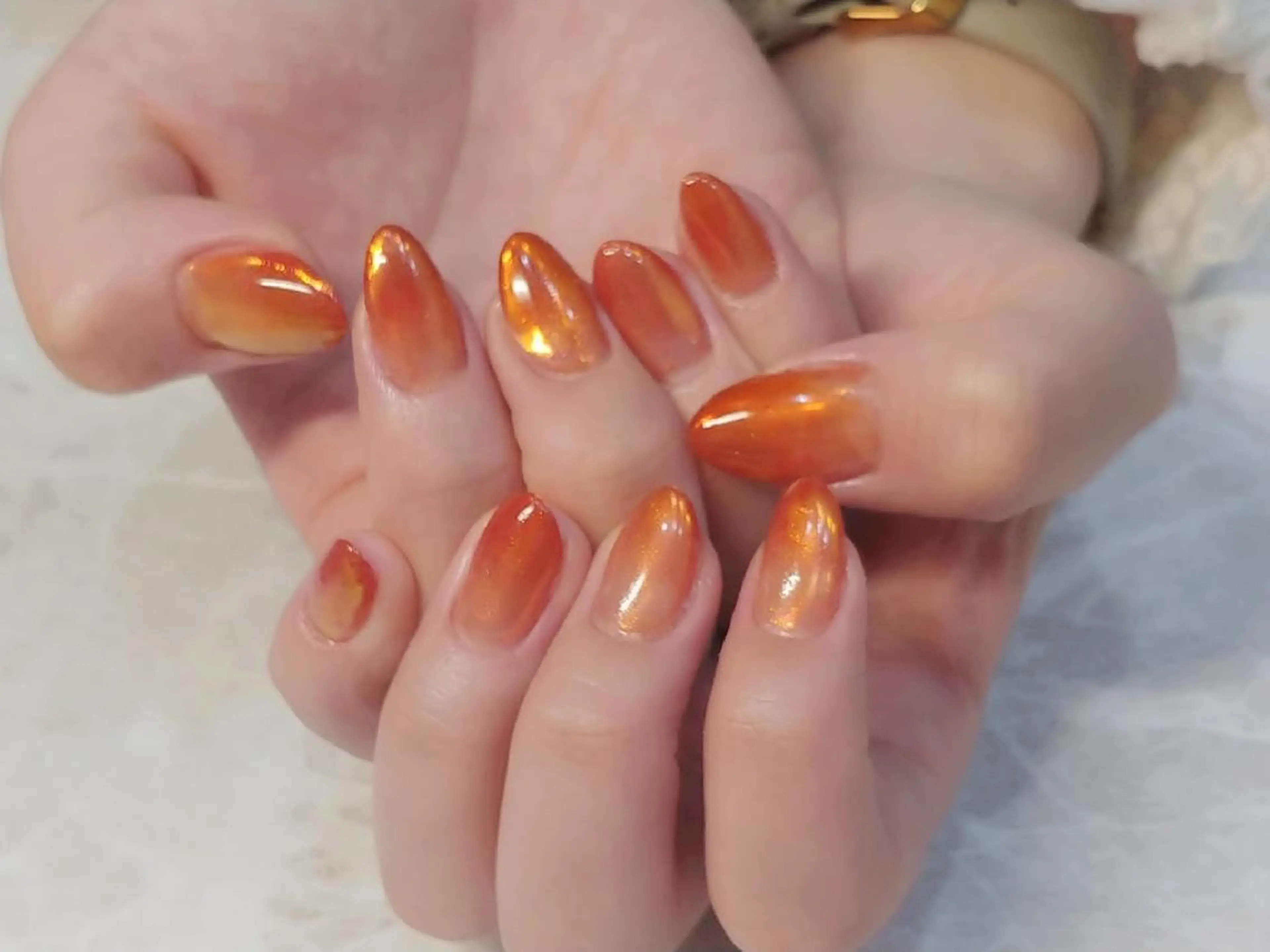 ワンカラー（オフ込）＋パウダーの写真